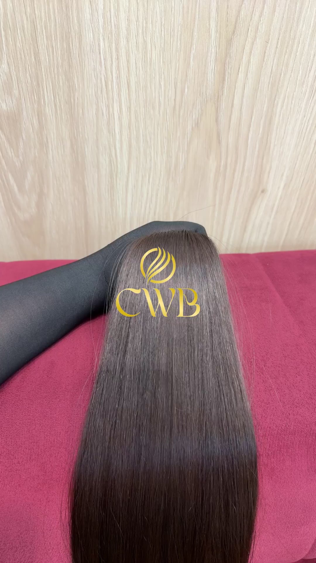 Cabelo Loiro Natural Escuro 62cm 173g Brasileiro do Sul