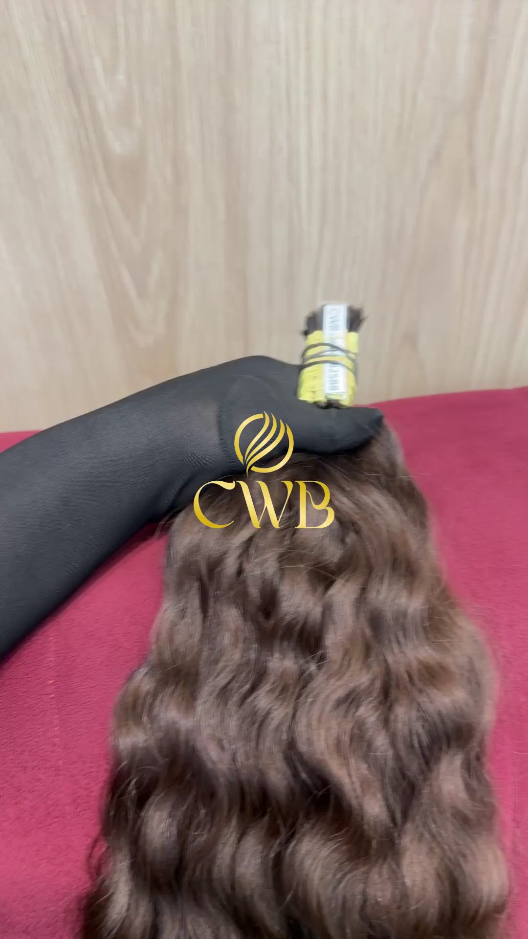 Cabelo Loiro Natural Escuro 50cm 169g Brasileiro do Sul