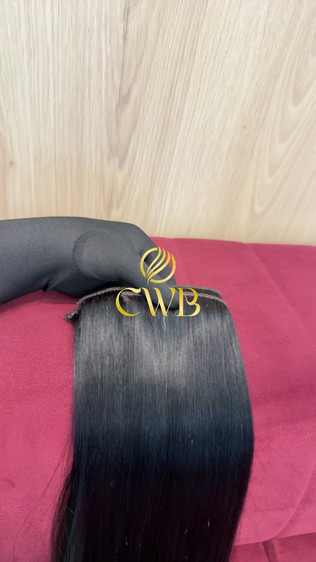 Cabelo Castanho Natural Escuro 52cm 112g Brasileiro do Sul