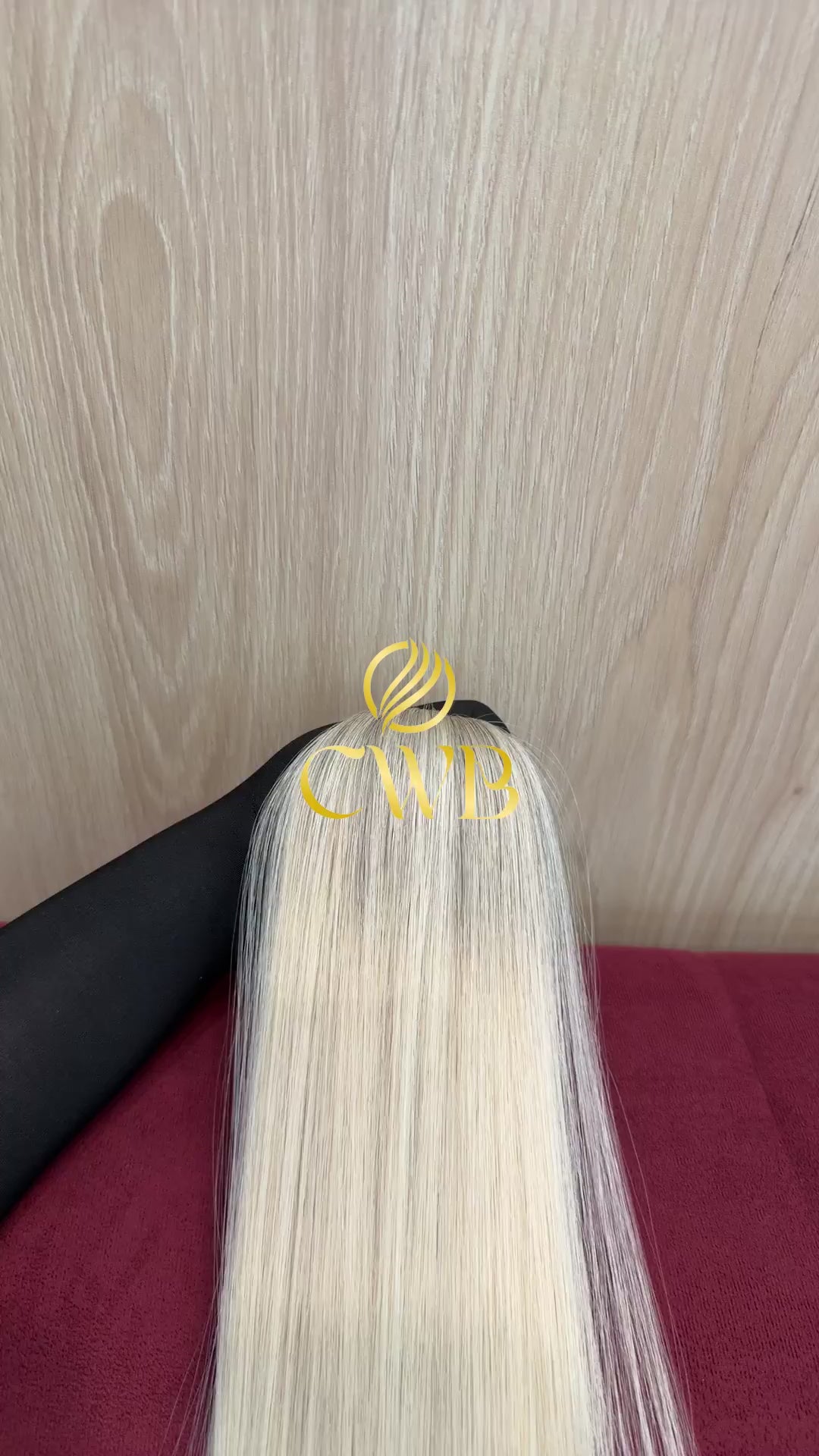 Cabelo Loiro Descolorido Raiz Esfumada 76cm 88g Brasileiro do Sul