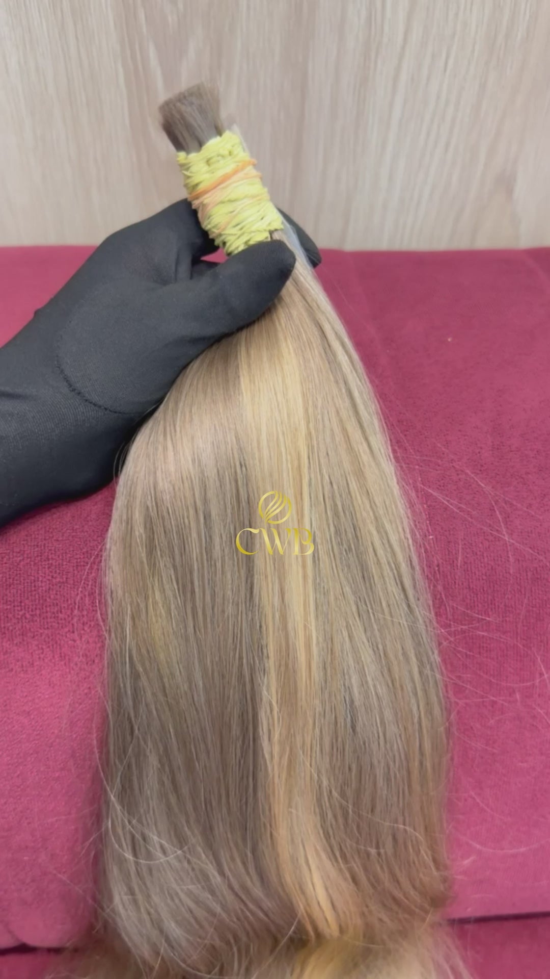 Cabelo Loiro Natural Claro Especial 61cm 117g Brasileiro do Sul
