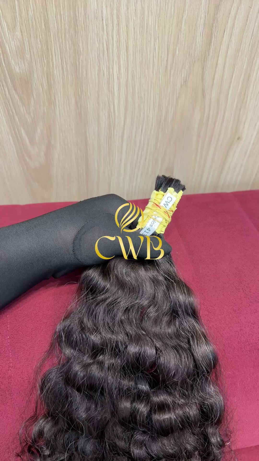 Cabelo Castanho Natural Escuro 45cm 117g Brasileiro do Sul