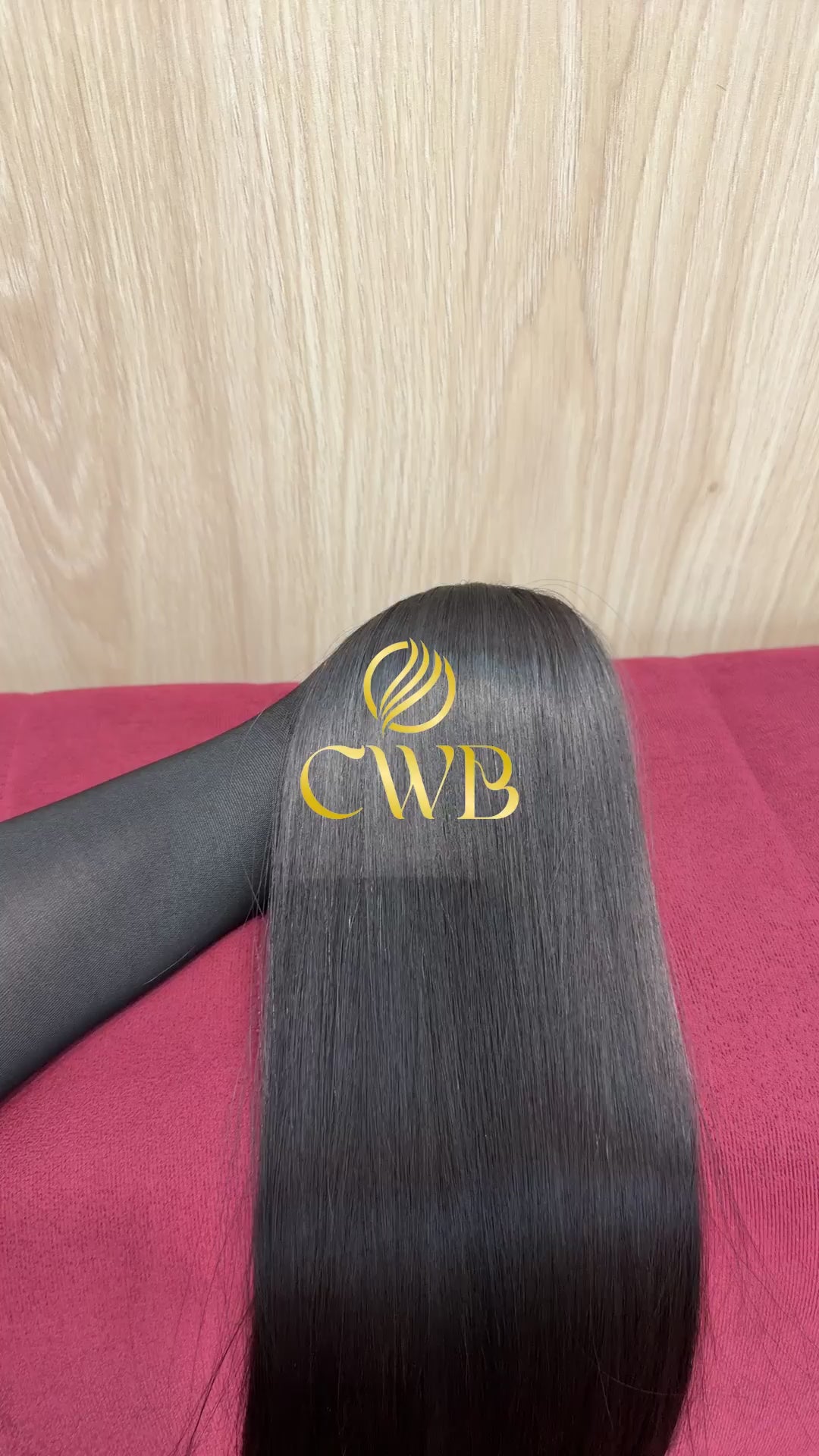 Cabelo Castanho Natural Médio 65cm 174g Brasileiro do Sul