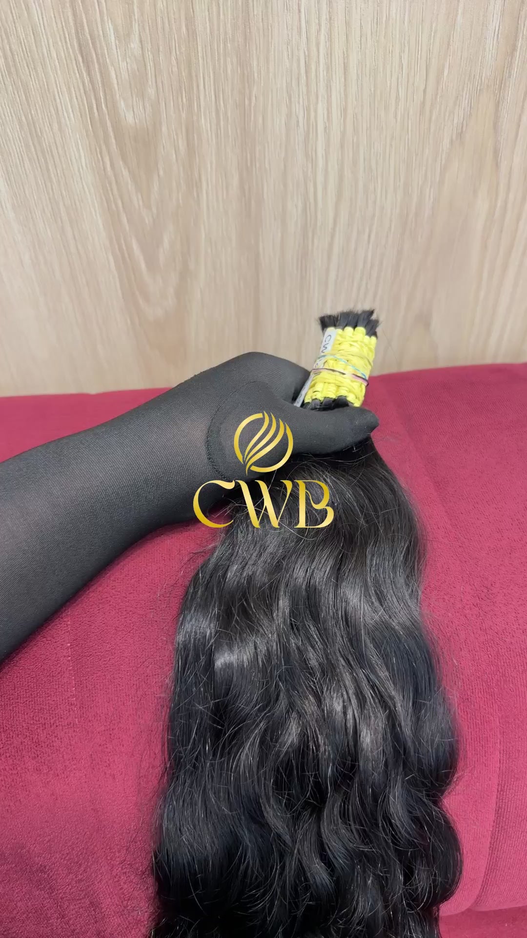 Cabelo Castanho Escuro 59cm 147g Brasileiro do Sul