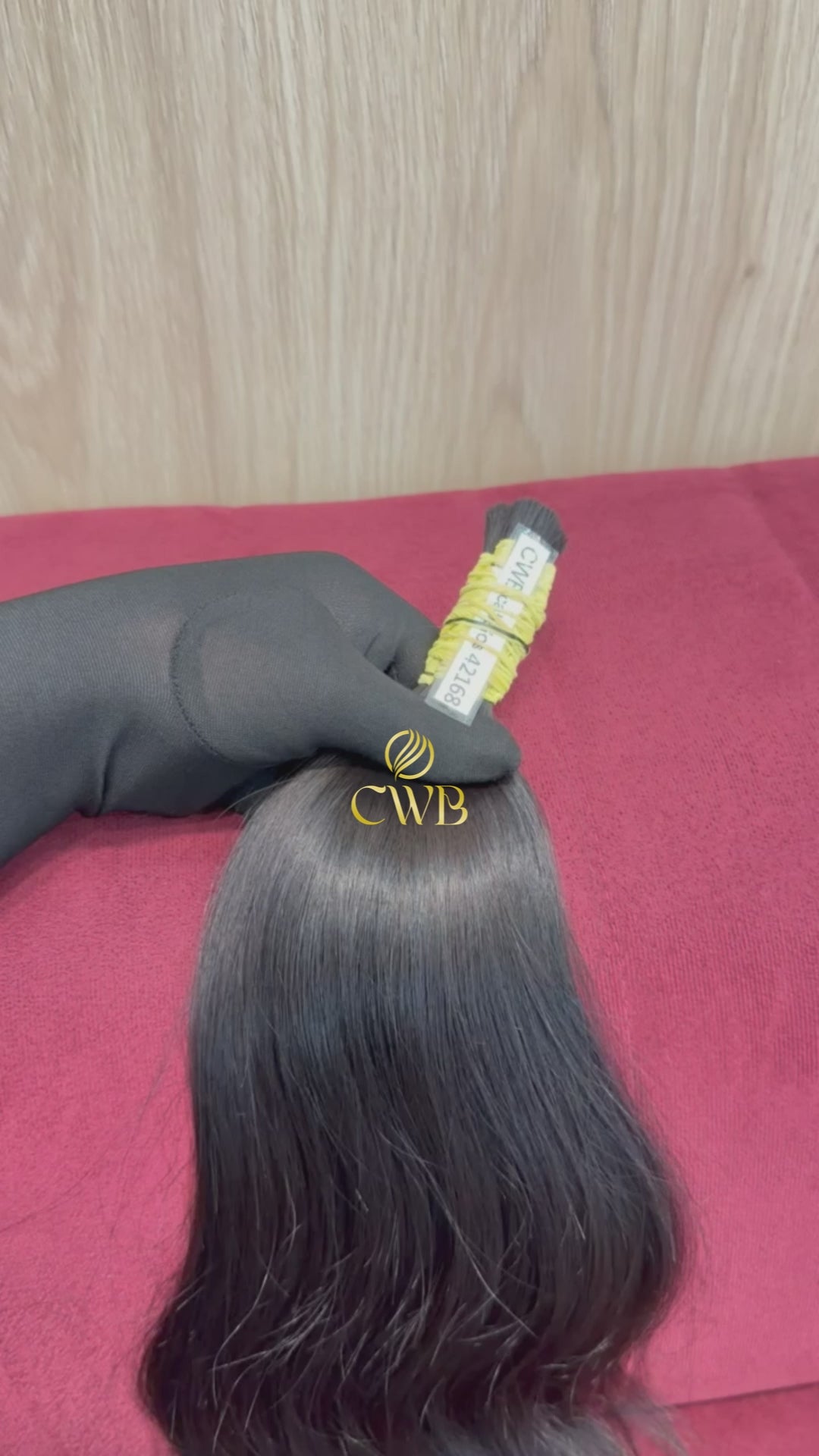 Cabelo Castanho Natural Escuro 47cm 64g Brasileiro do Sul