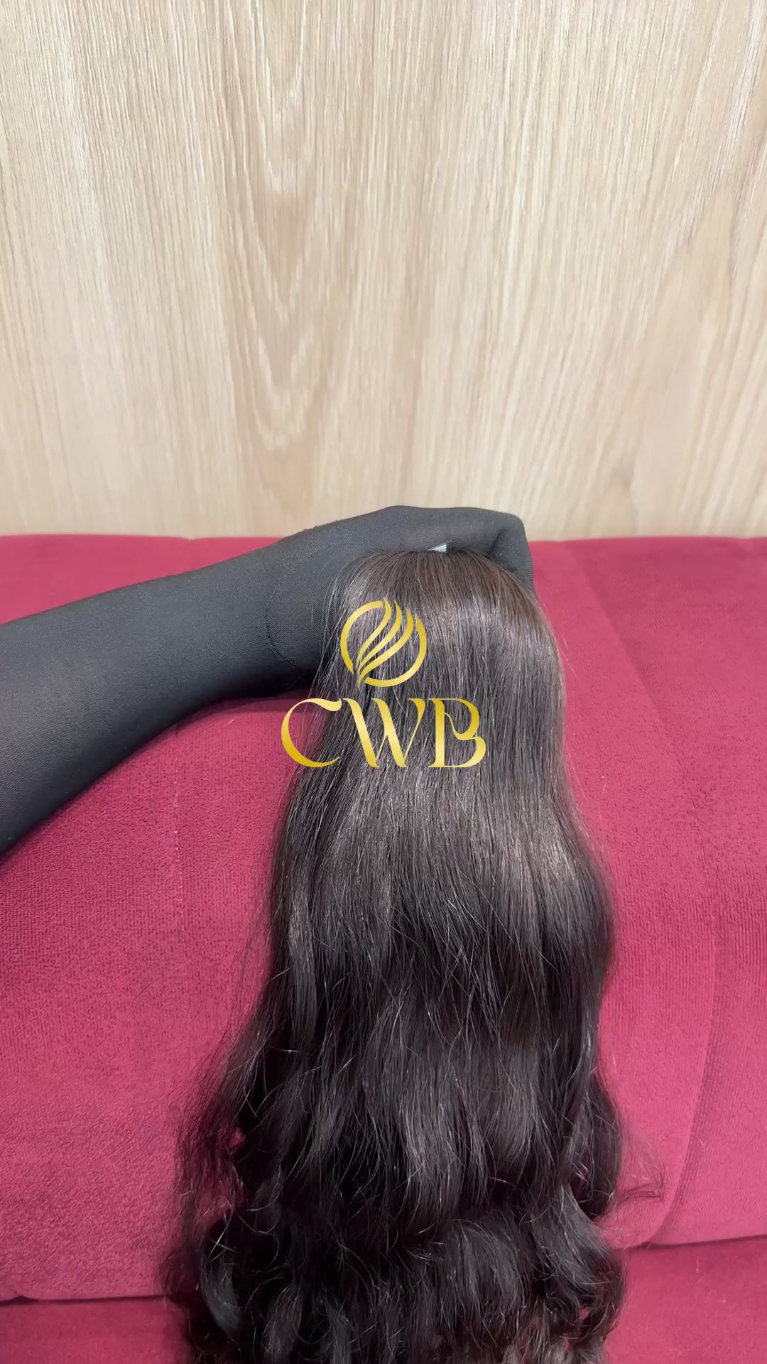 Cabelo Castanho Médio 53cm 89g Brasileiro do Sul