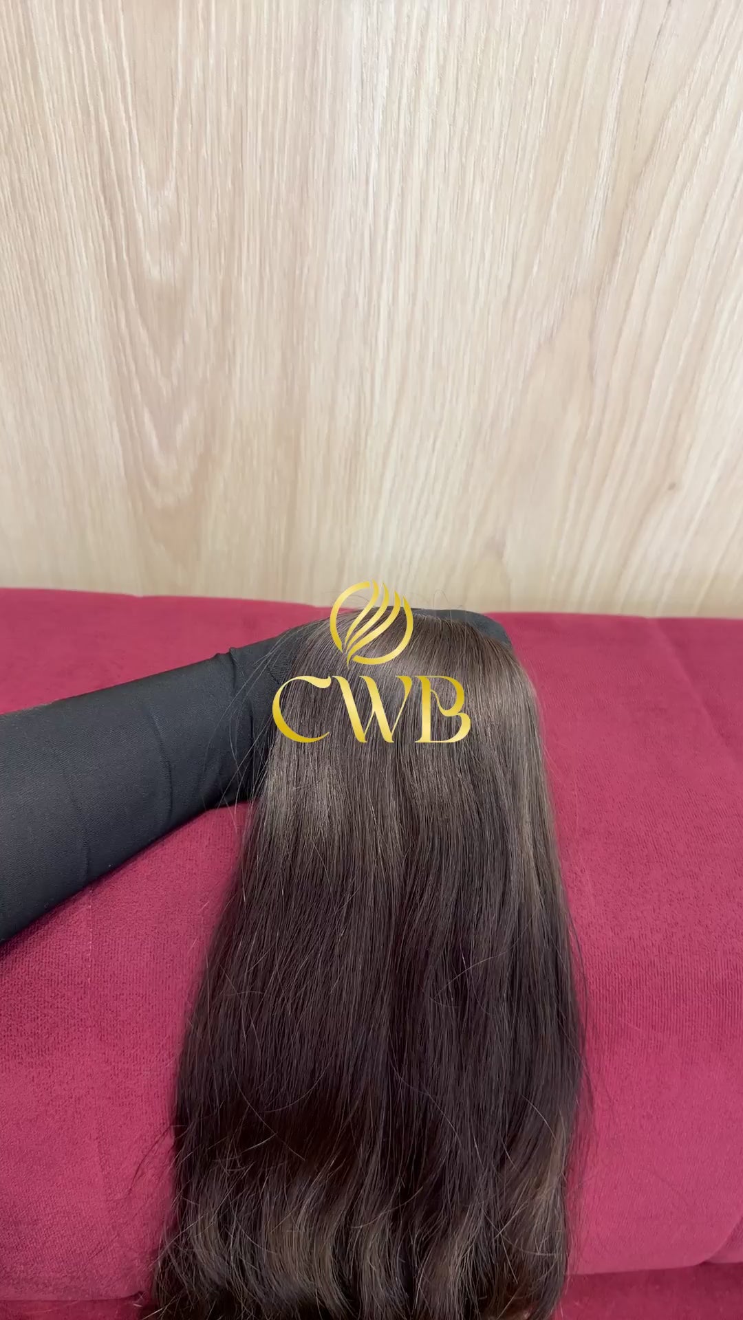 Cabelo Loiro Natural Escuro 52cm 181g Brasileiro do Sul
