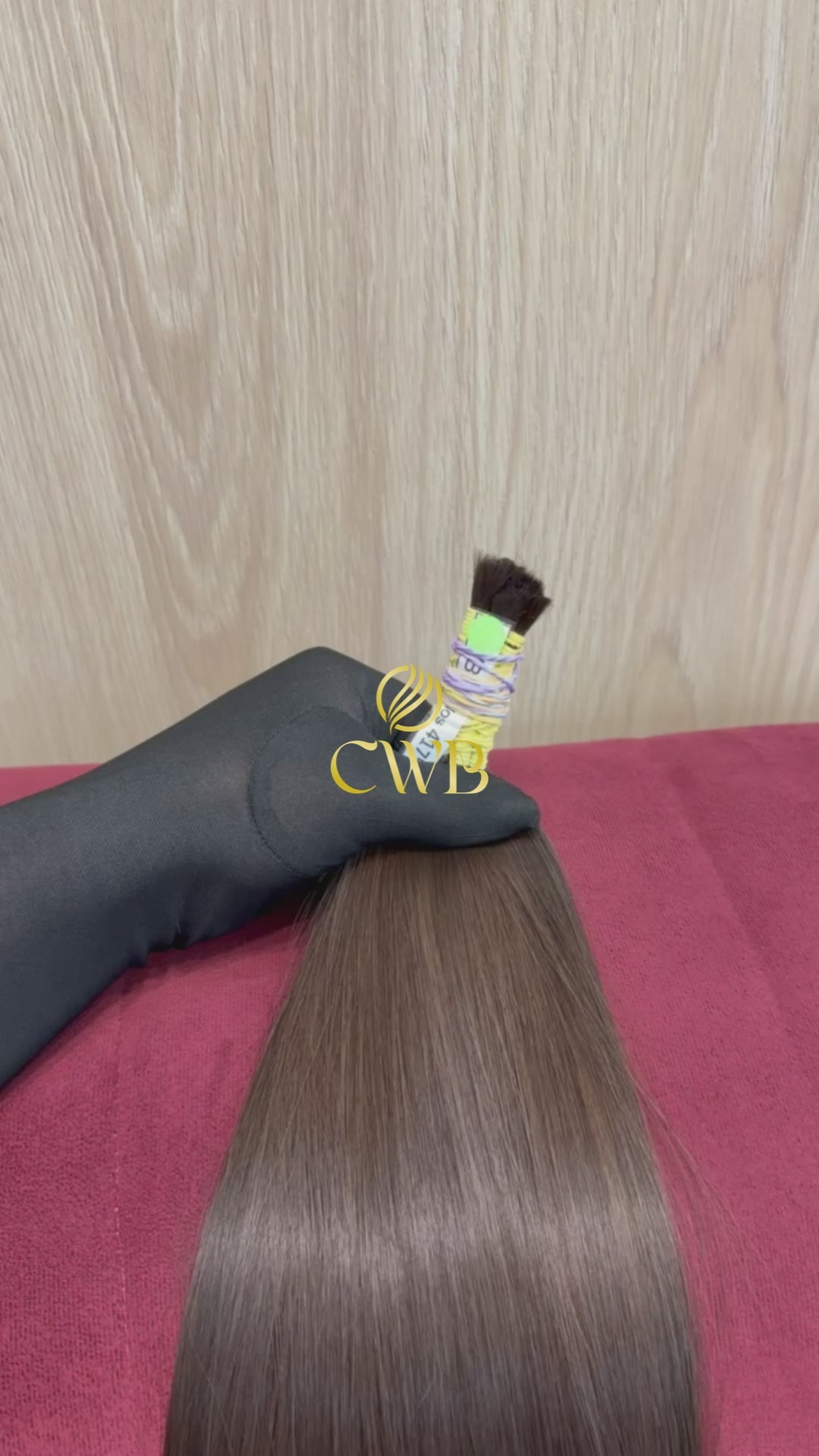 Cabelo Loiro Natural Escuro 65cm 73g Liso Brasileiro do Sul
