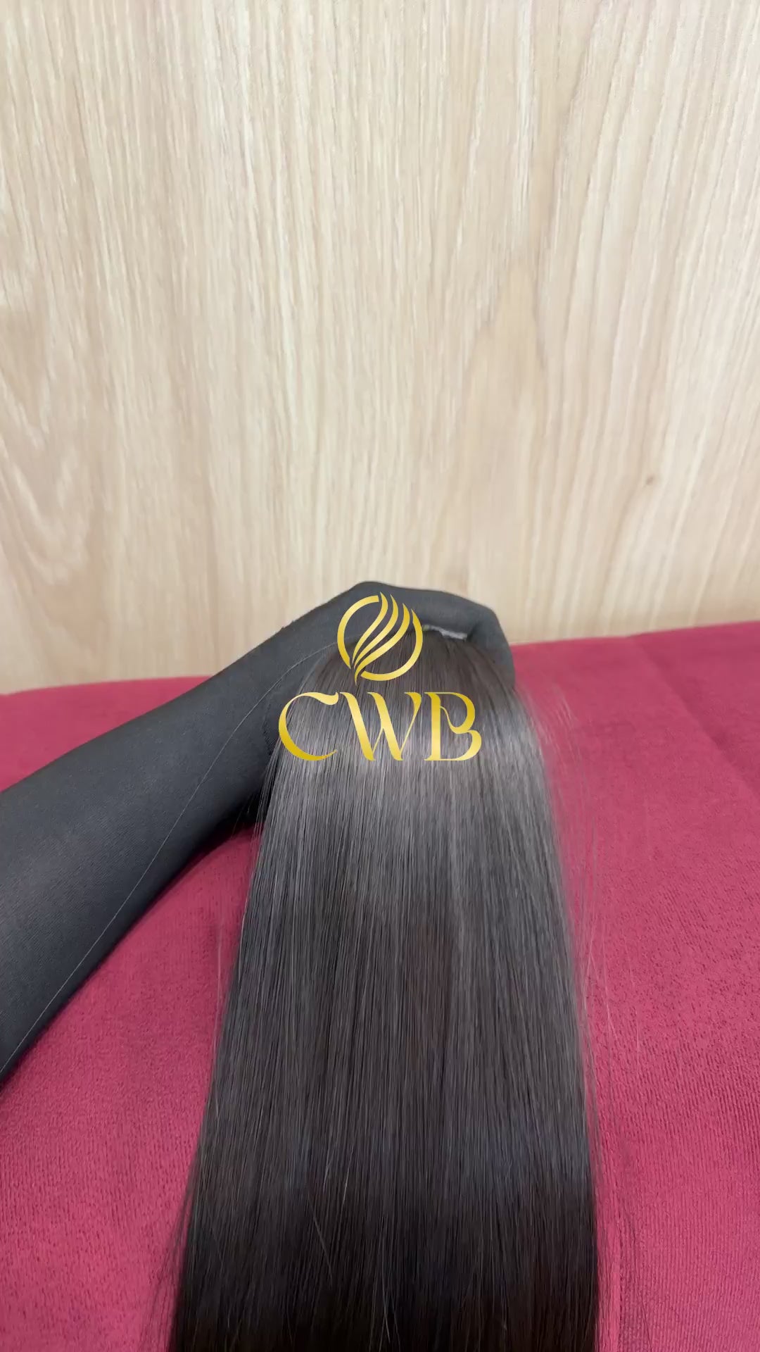 Cabelo Castanho Médio 64cm 148g Brasileiro do Sul