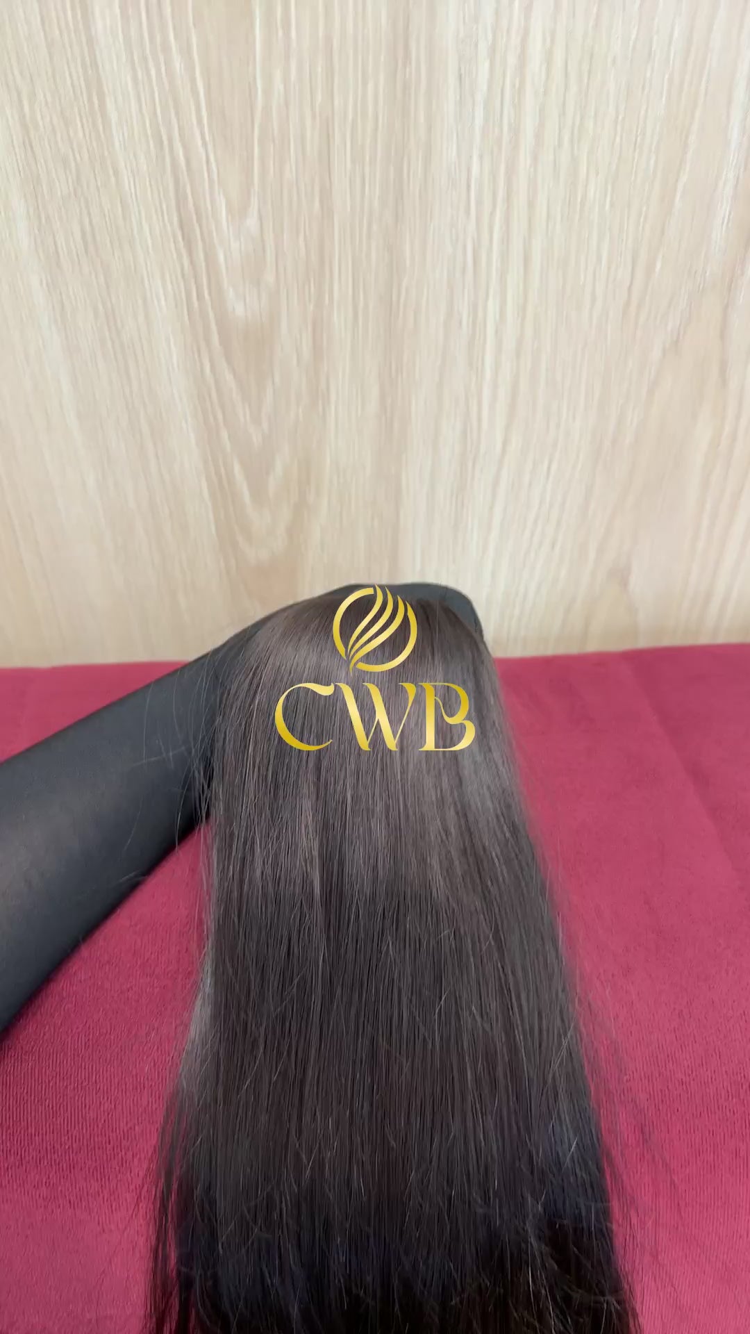 Cabelo Castanho Médio 52cm 149g Brasileiro do Sul