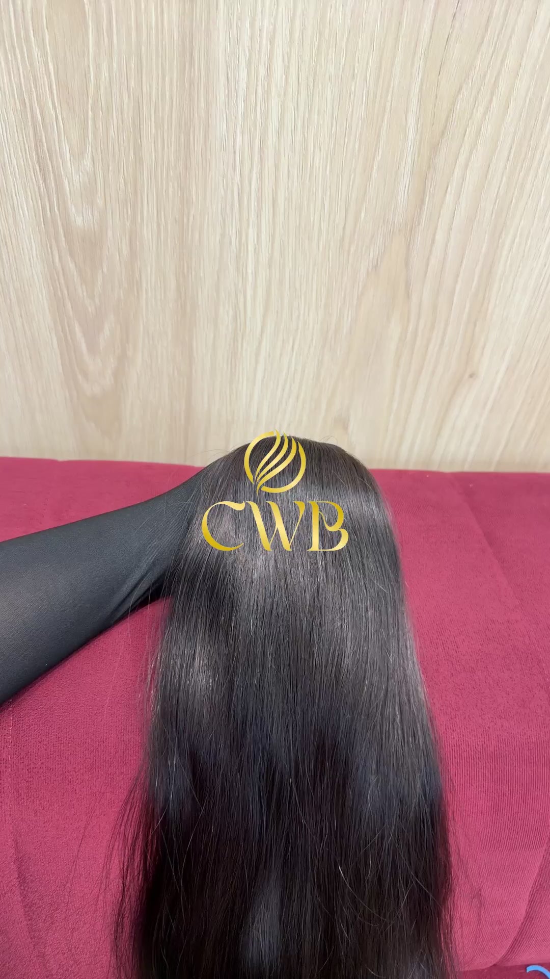 Cabelo Castanho Natural Claro 70cm 201g Brasileiro do Sul