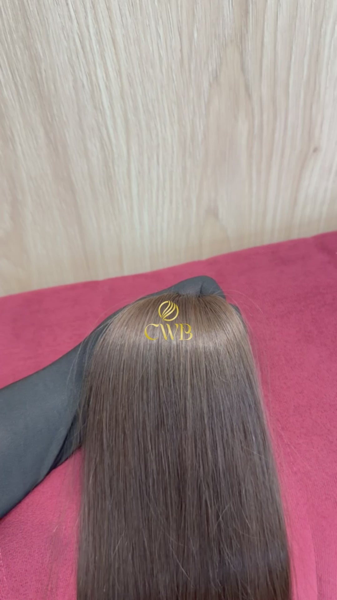 Cabelo Loiro Natural Escuro 50cm 65g Brasileiro do Sul