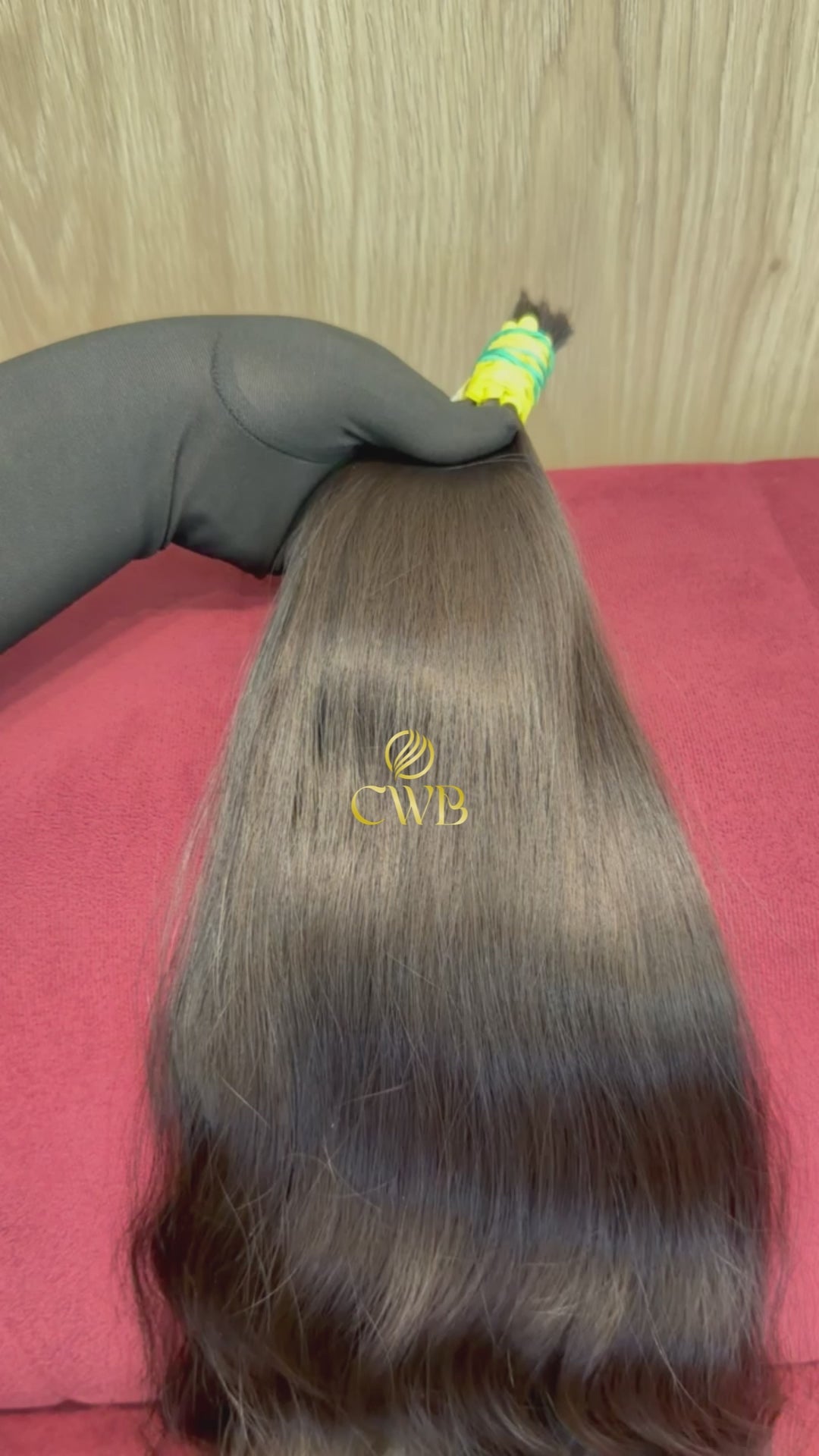 Cabelo Castanho Médio 75cm 113g Brasileiro do Sul