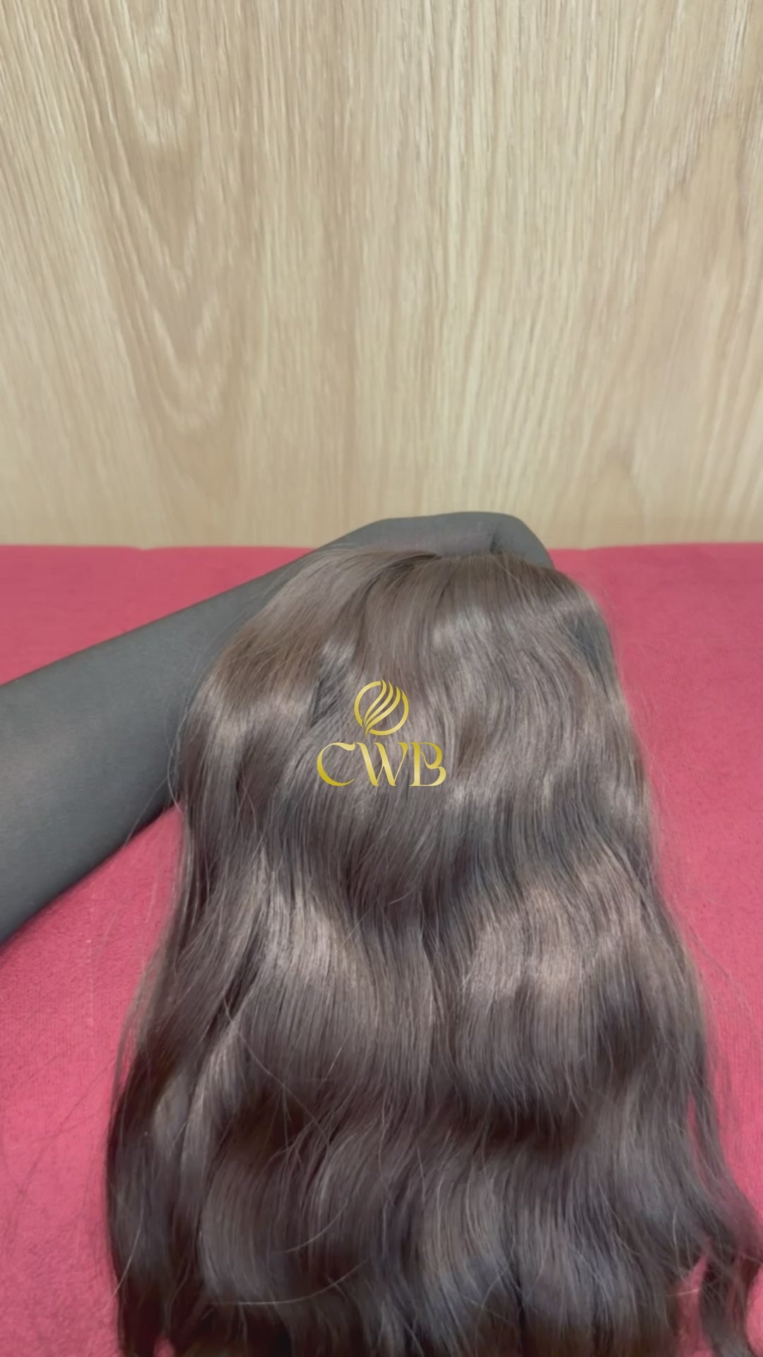 Cabelo Castanho Natural Médio 60cm 219g Brasileiro do Sul