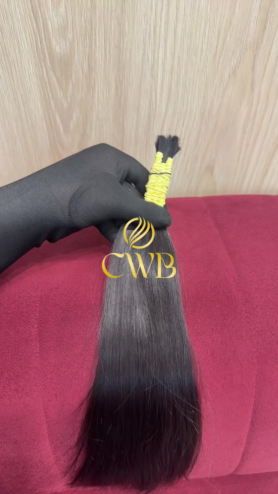 Cabelo Castanho Natural Médio 41cm 38g Brasileiro do Sul