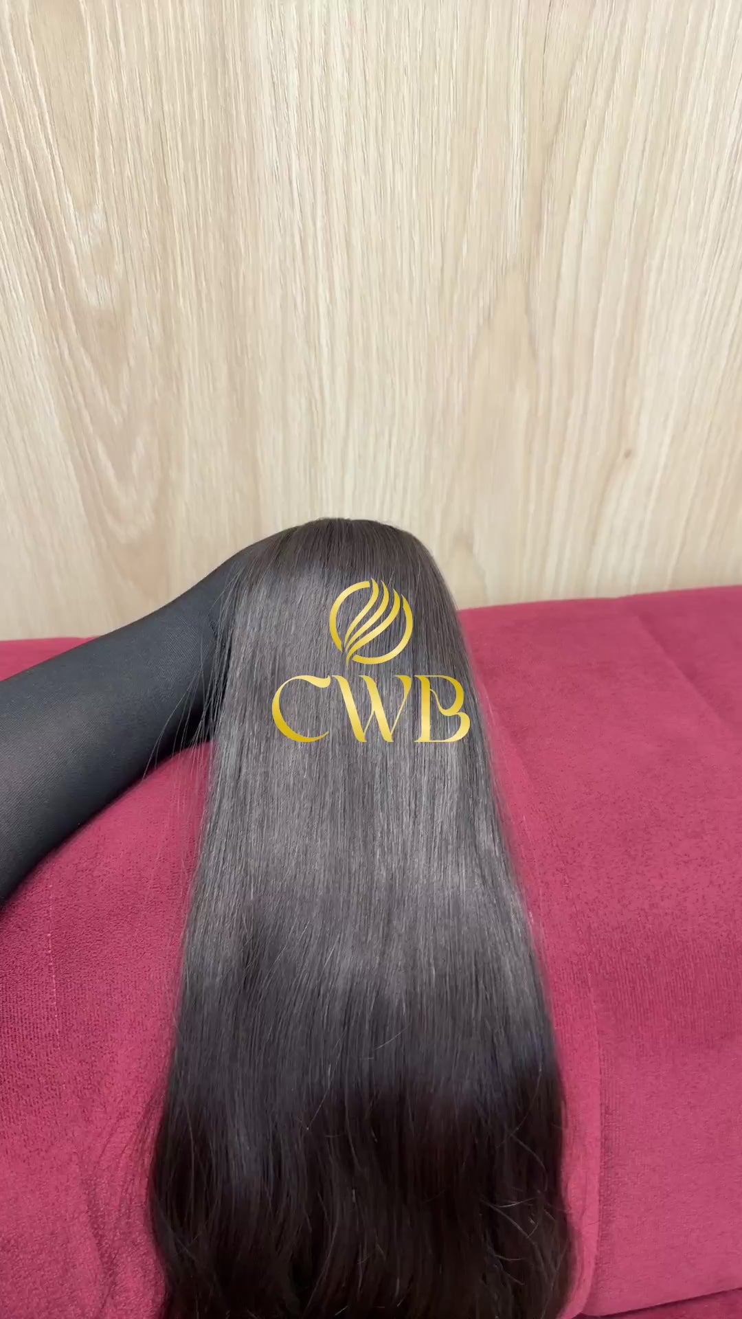 Cabelo Castanho Natural Escuro 62cm 111g Brasileiro do Sul