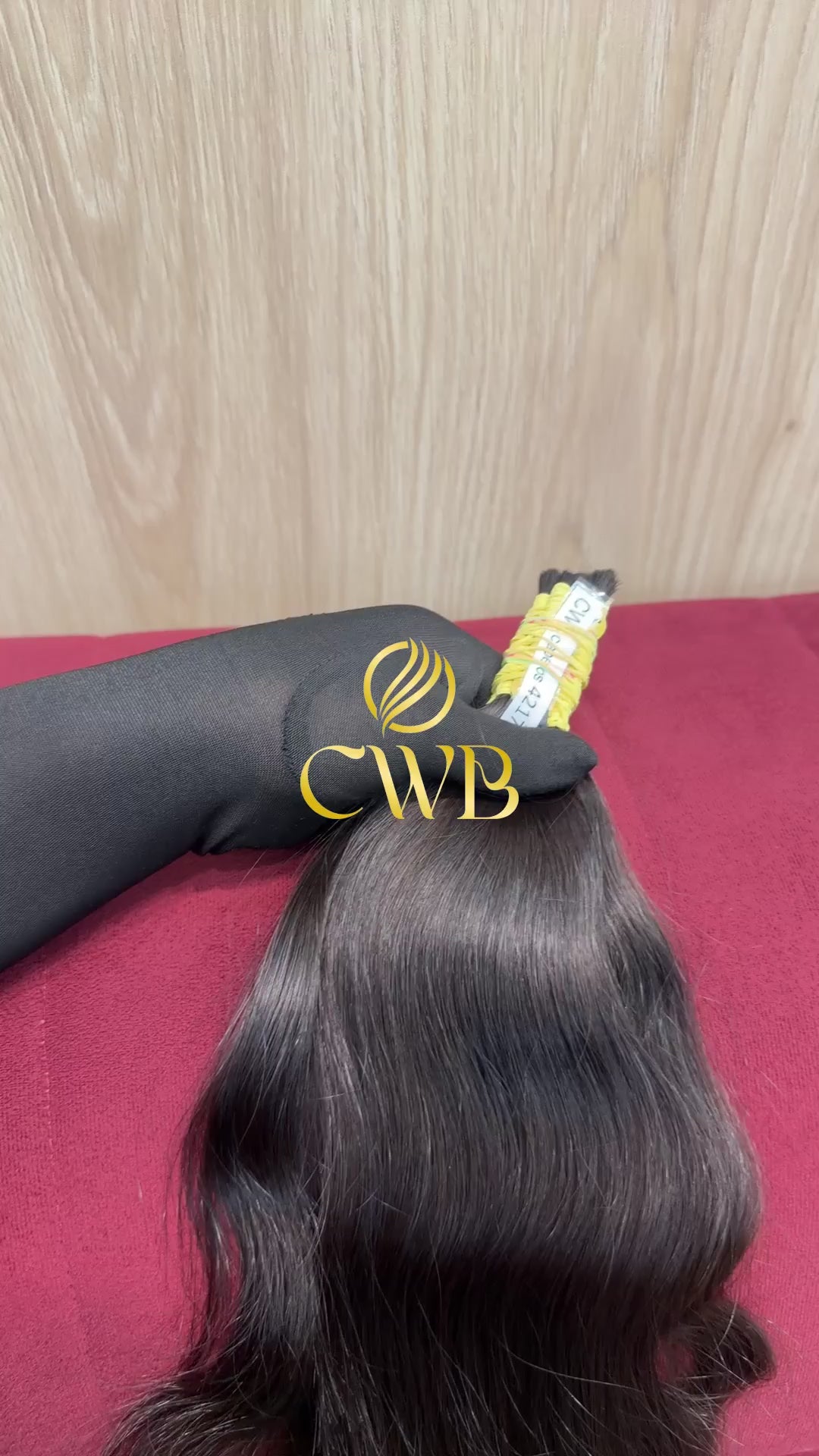 Cabelo Castanho Natural Médio 41cm 89g Brasileiro do Sul