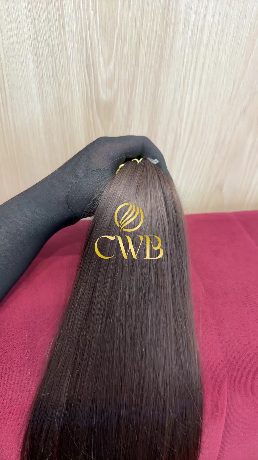 Cabelo Loiro Escuro Natural 65cm 205g Brasileiro do Sul