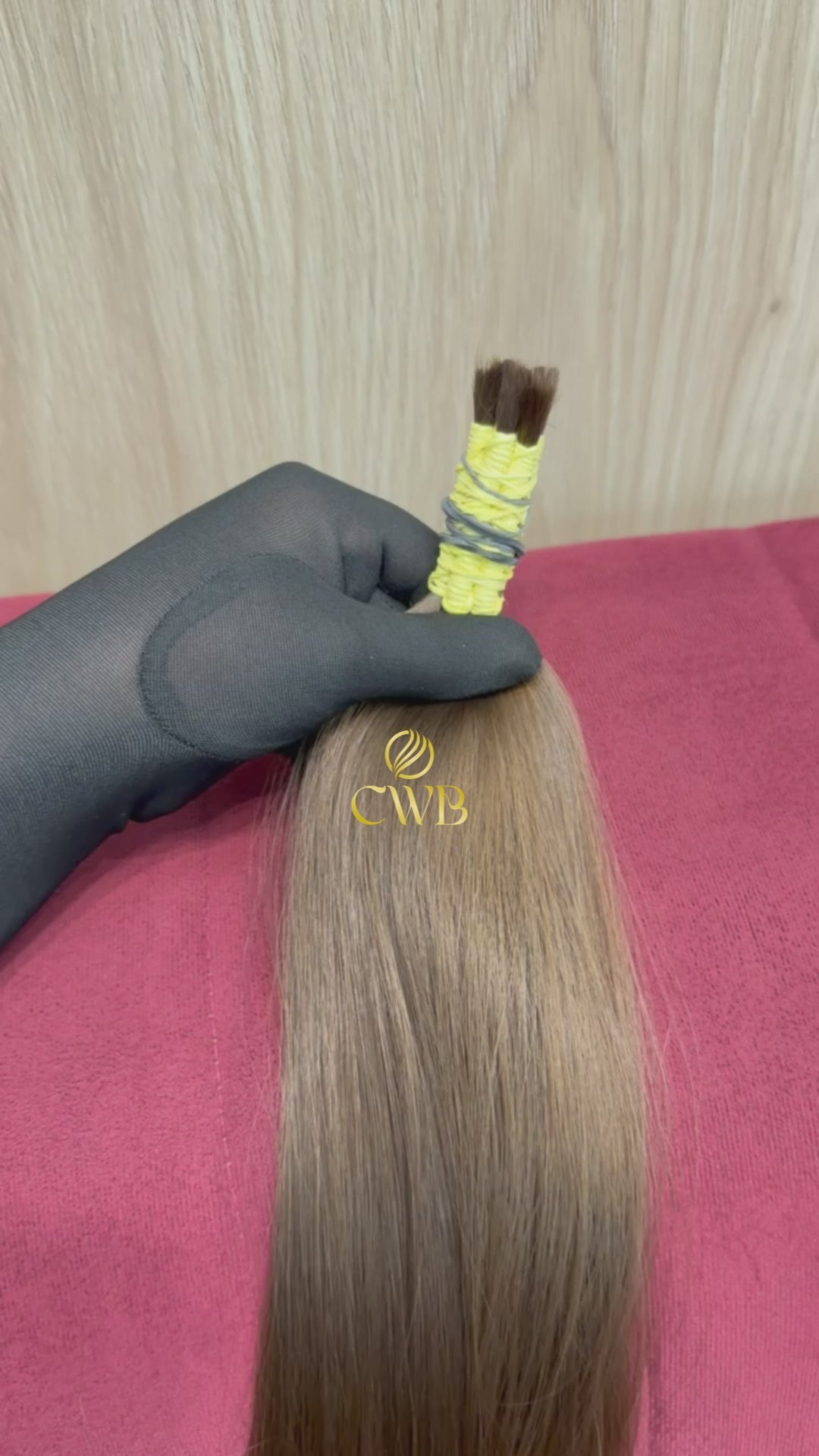 Cabelo Loiro Natural Médio 51cm 56g Brasileiro do Sul