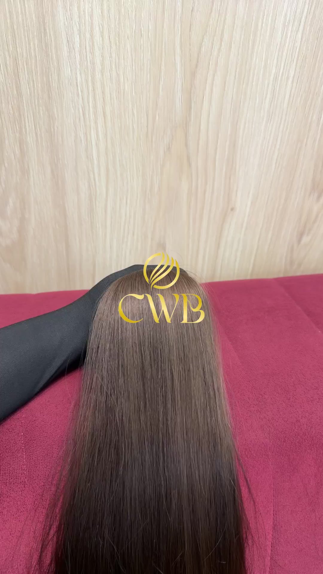 Cabelo Castanho Natural Claro 60cm 94g Brasileiro do Sul