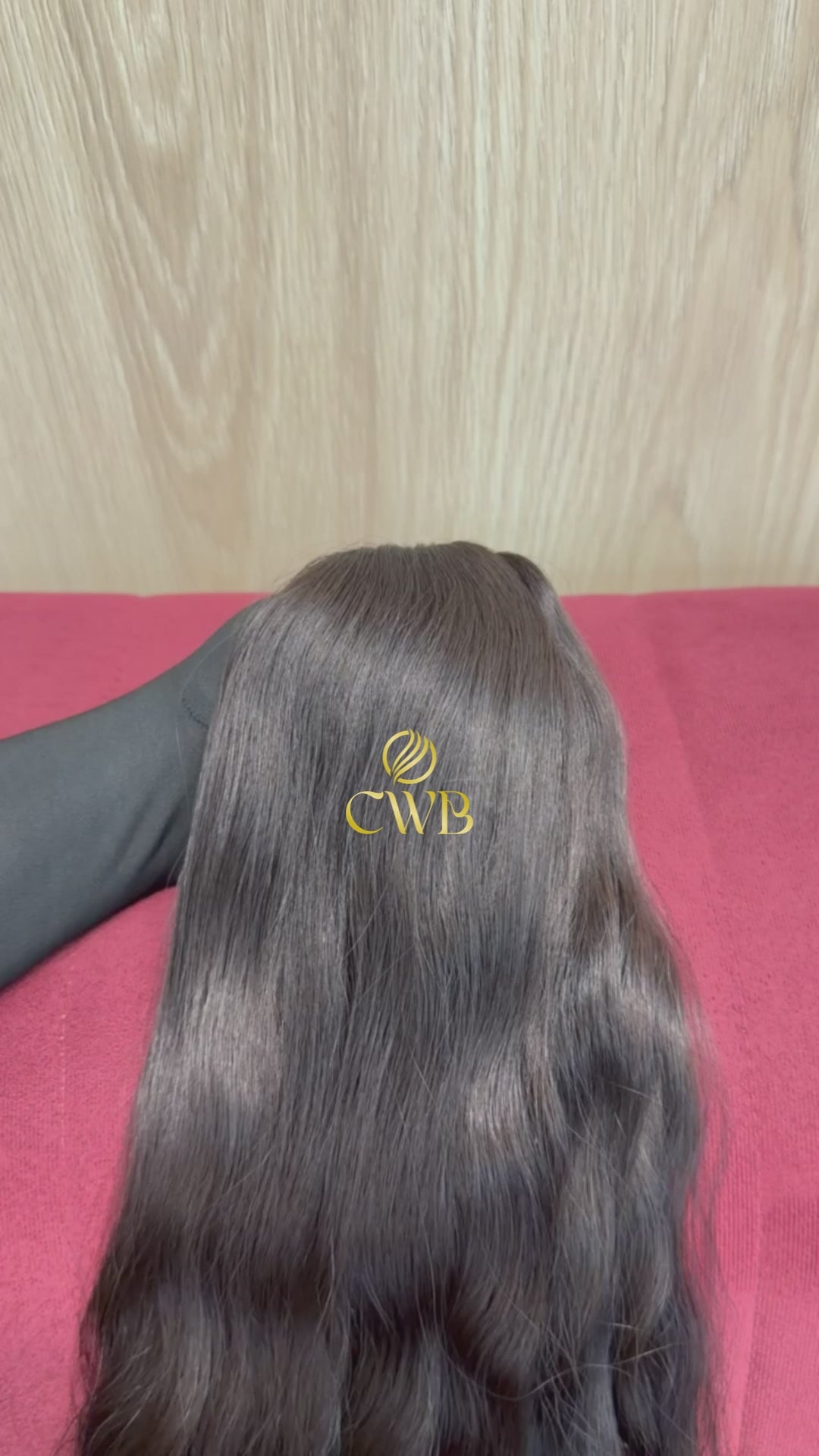 Cabelo Castanho Natural Médio 62cm 115g Brasileiro do Sul