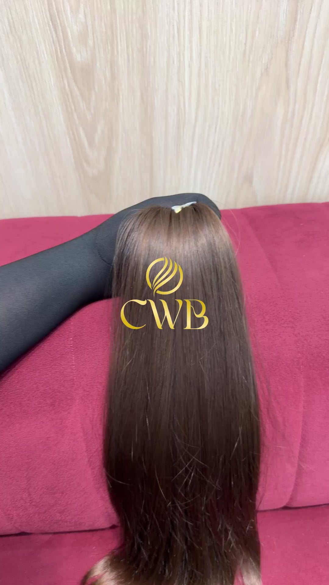 Cabelo Loiro Natural Médio 55cm 129g Brasileiro do Sul