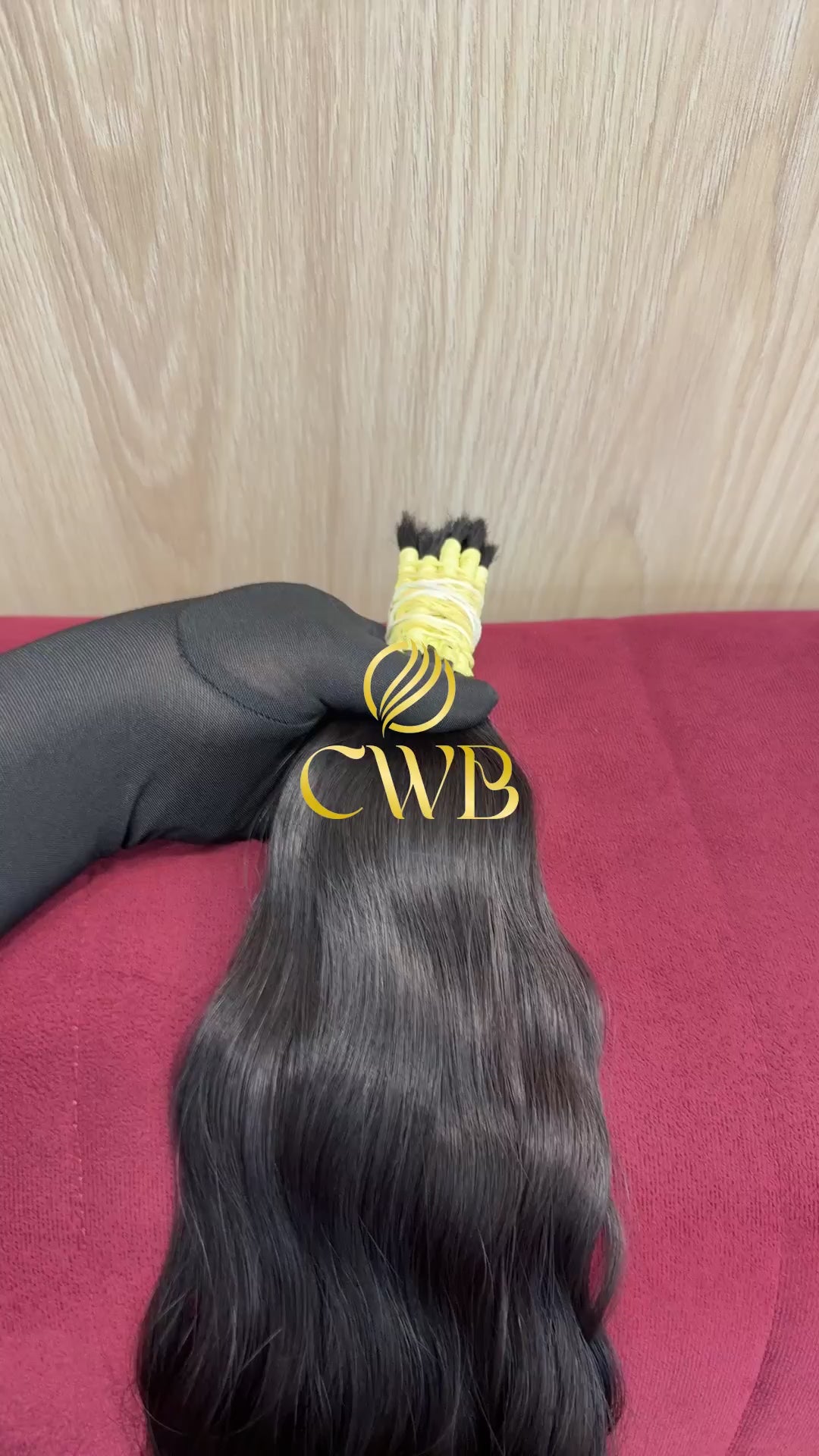 Cabelo Castanho Médio 52cm 136g Brasileiro do Sul