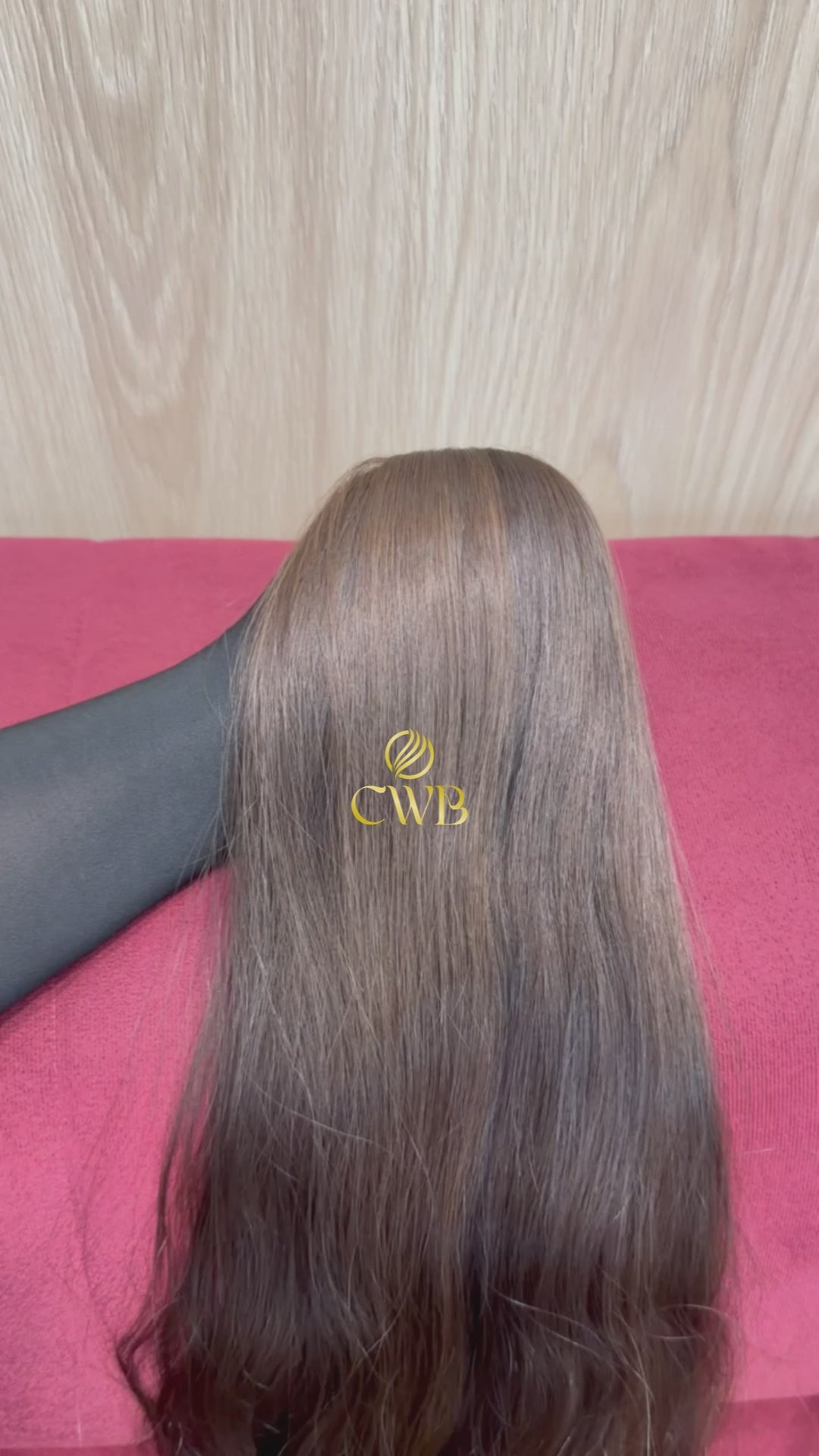 Cabelo Loiro Natural Escuro 61cm 162g Brasileiro do Sul