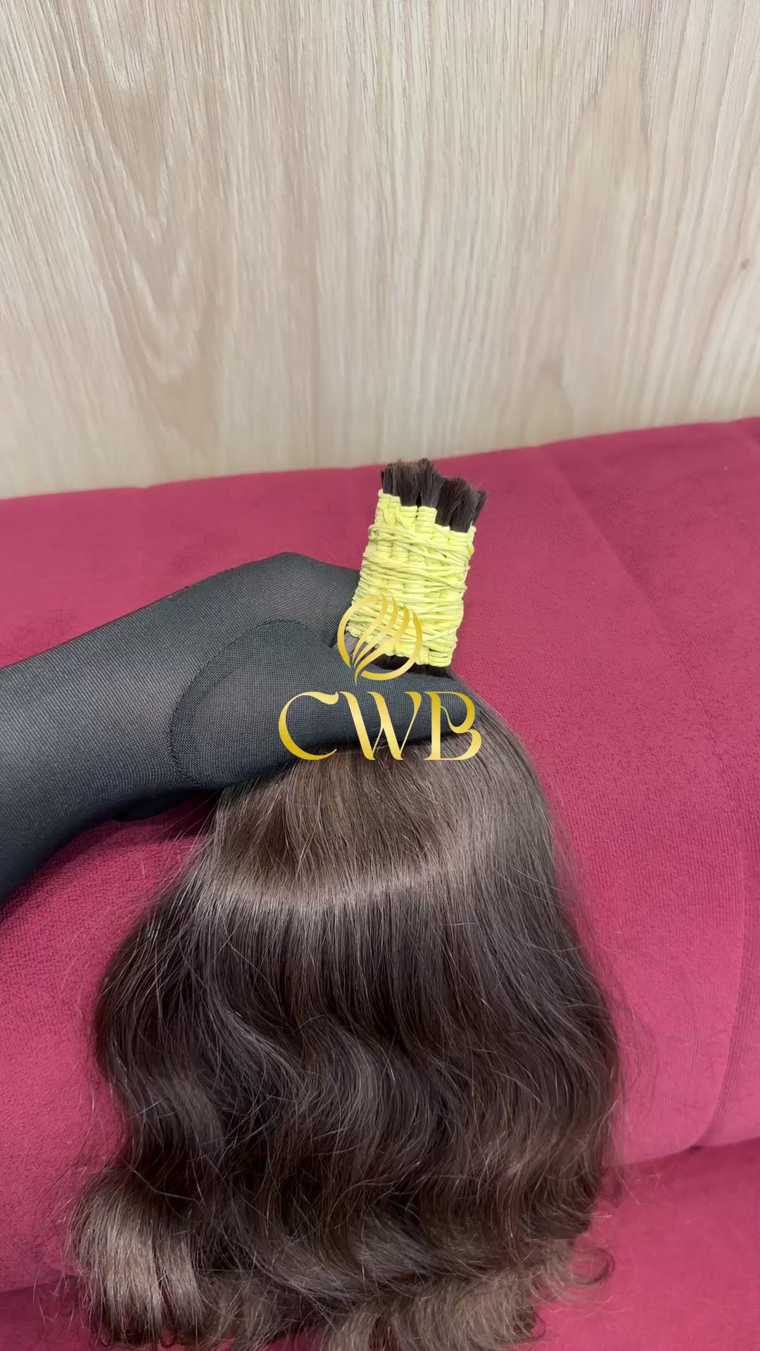 Cabelo Loiro Natural Escuro 39cm 32g Brasileiro do Sul