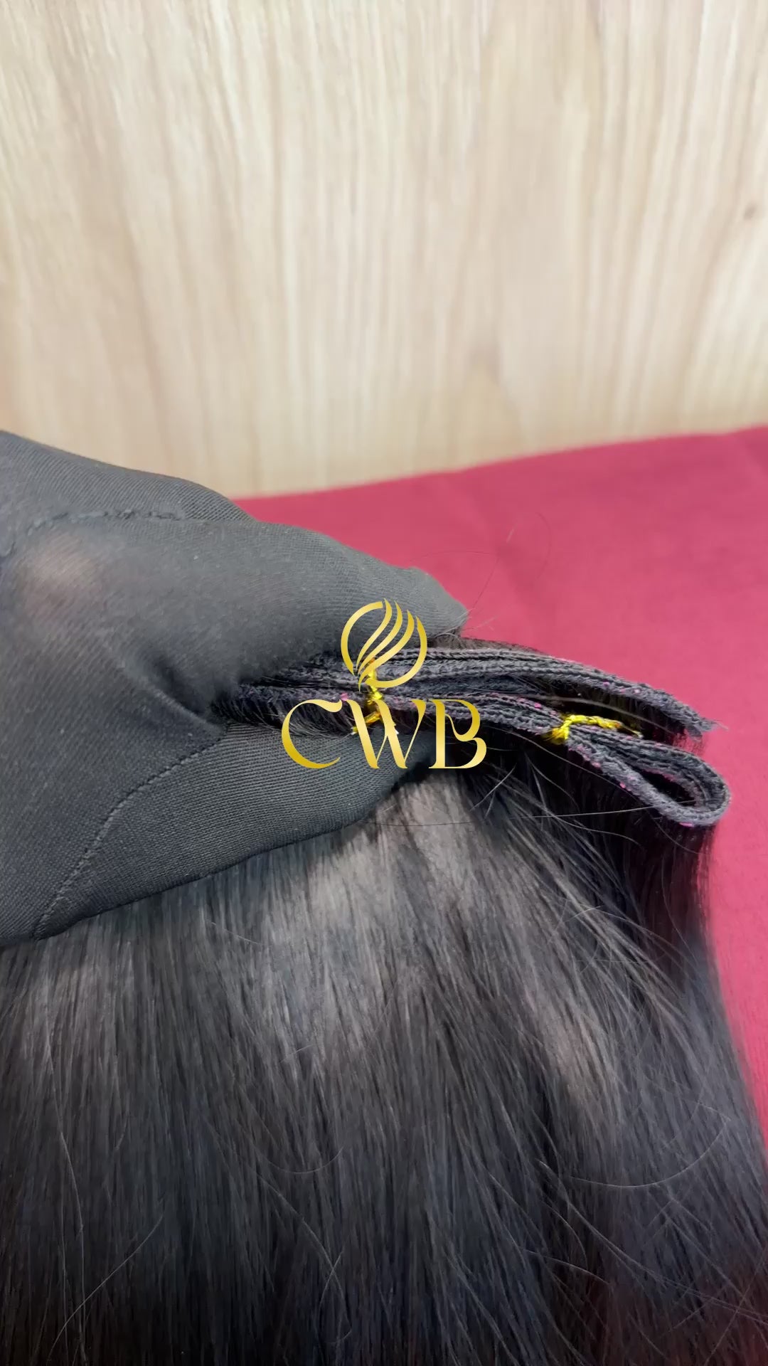 Cabelo Castanho Natural Médio 66cm 252g Brasileiro do Sul