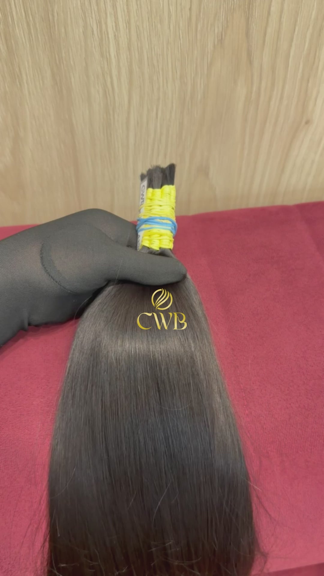 Cabelo Castanho Natural Médio 60cm 128g Brasileiro do Sul