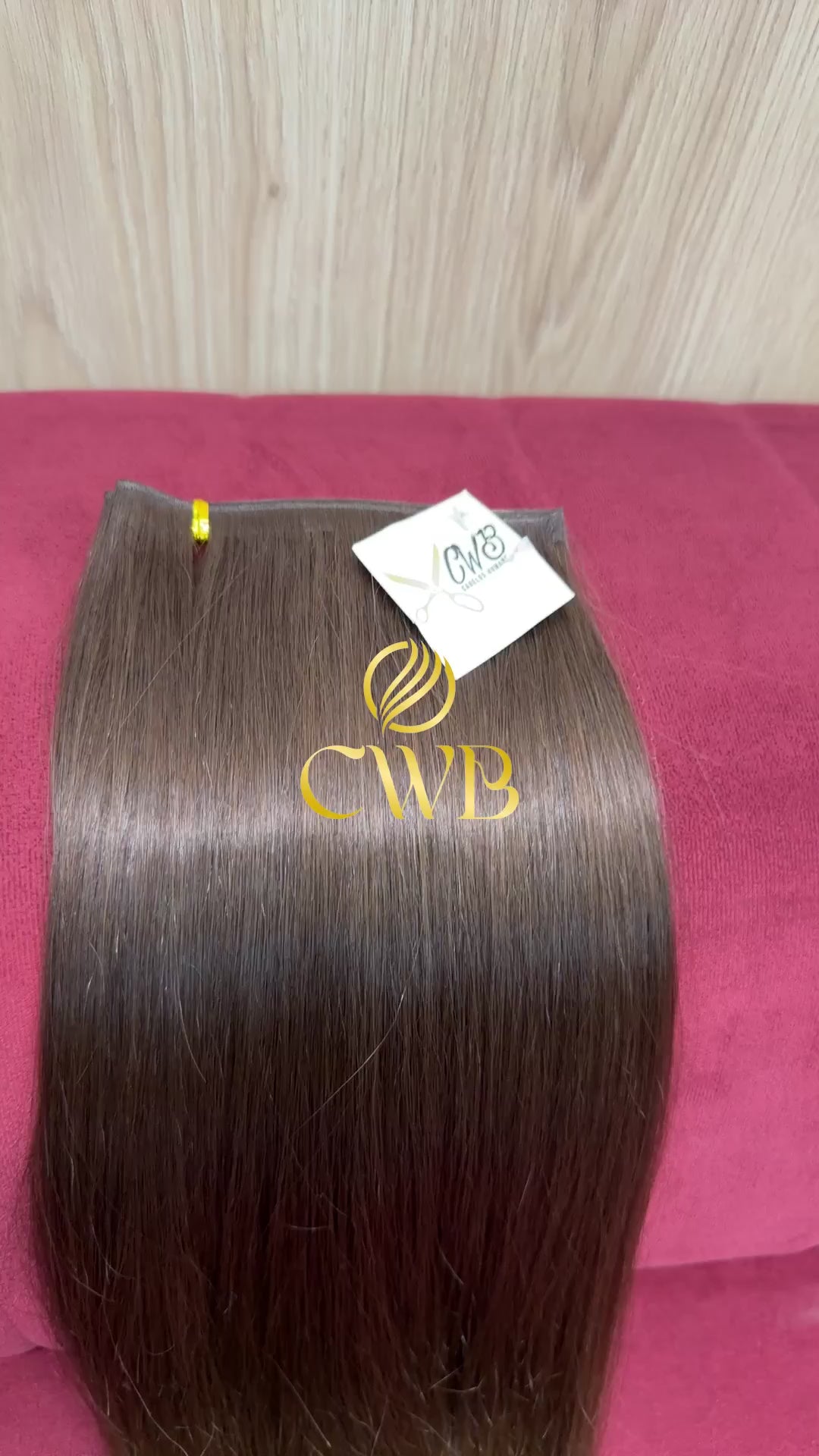Cabelo Loiro Natural Escuro 58cm 97g Brasileiro do Sul