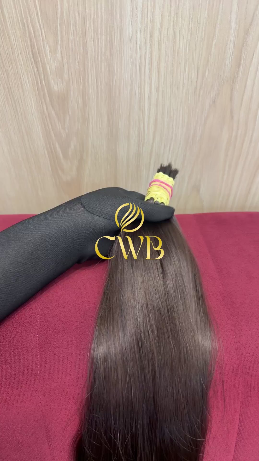 Cabelo Loiro Natural Escuro 58cm 135g Brasileiro do Sul