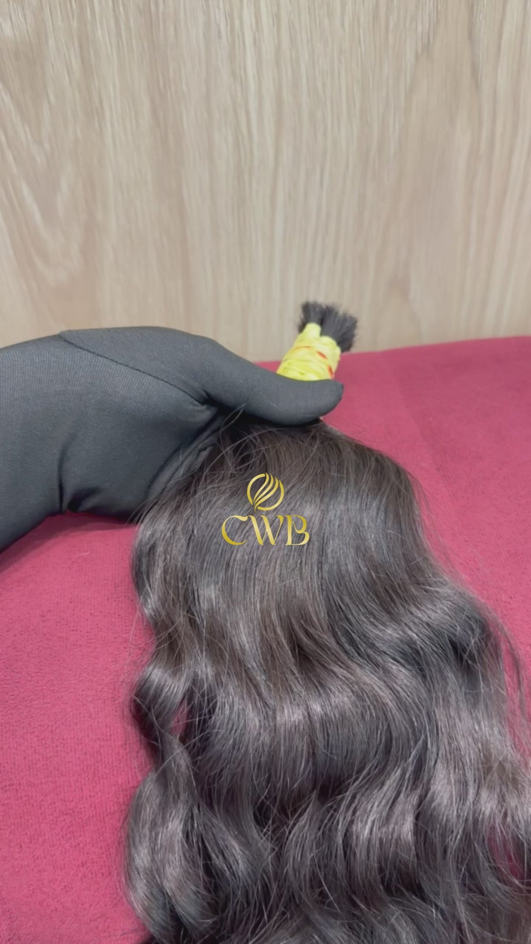 Cabelo Castanho Natural Médio 39cm 73g Brasileiro do Sul