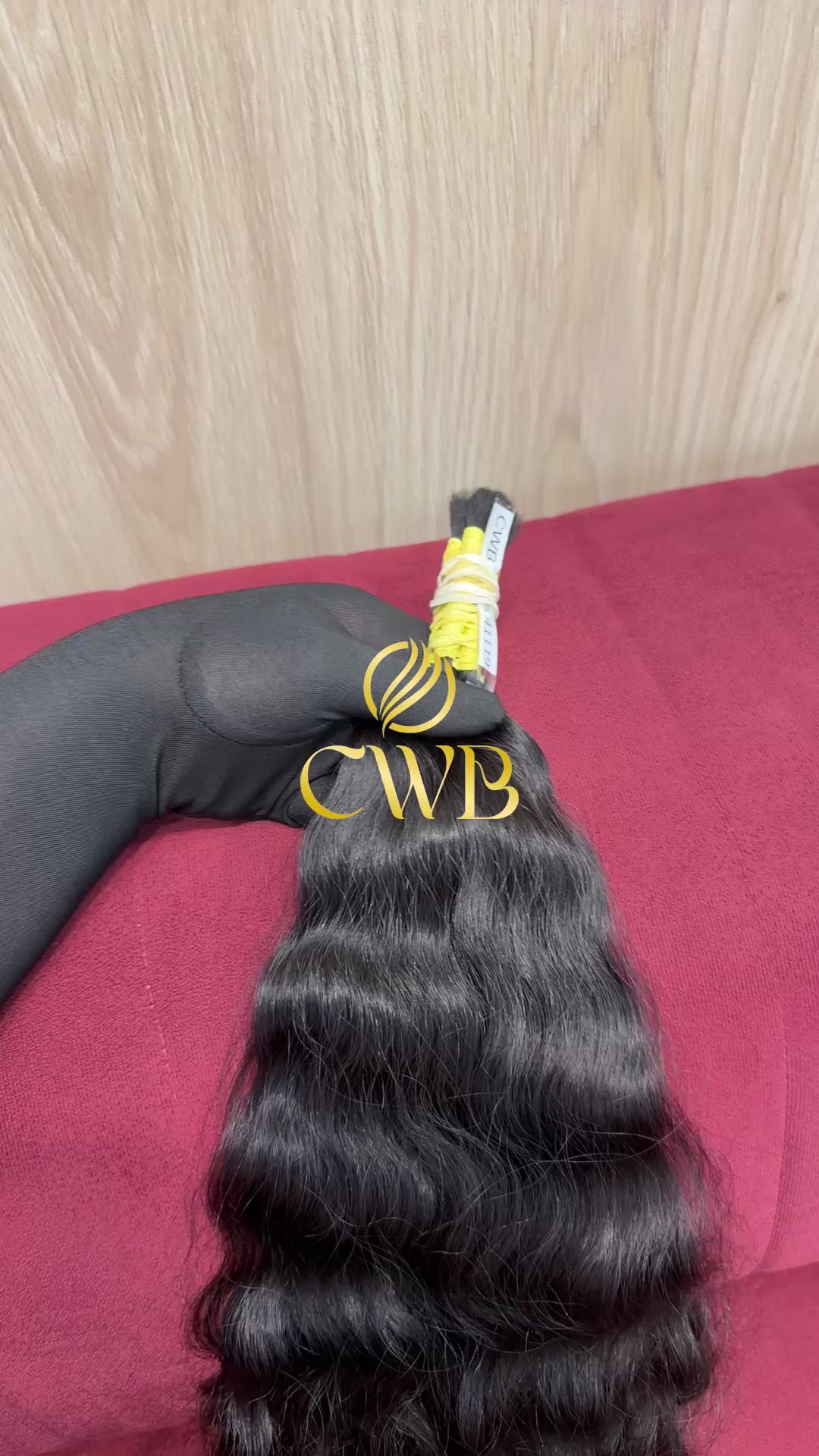 Cabelo Castanho Natural Escuro 51cm 77g Brasileiro do Sul
