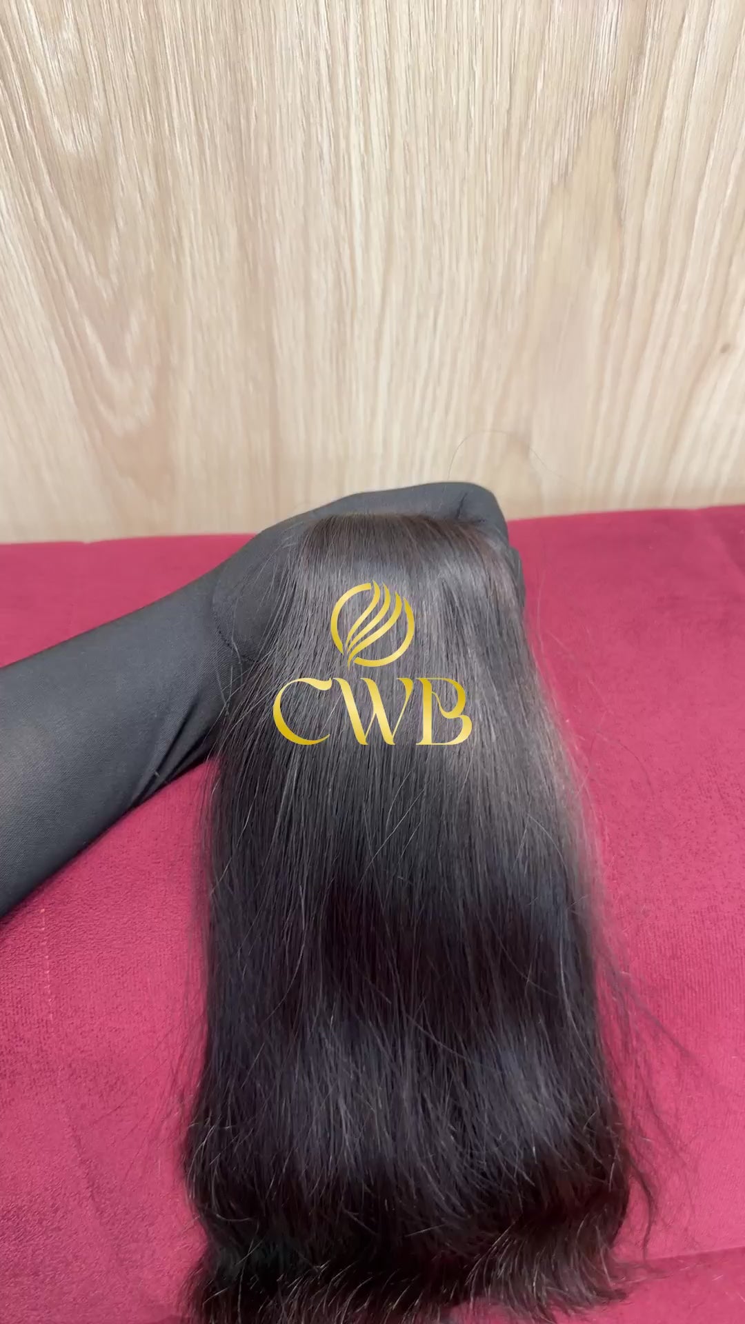 Cabelo Castanho Natural Escuro 45cm 75g Brasileiro do Sul