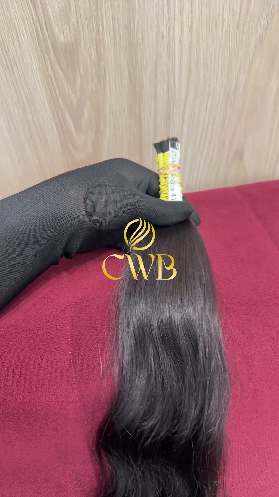 Cabelo Castanho Natural Escuro 38cm 37g Brasileiro do Sul
