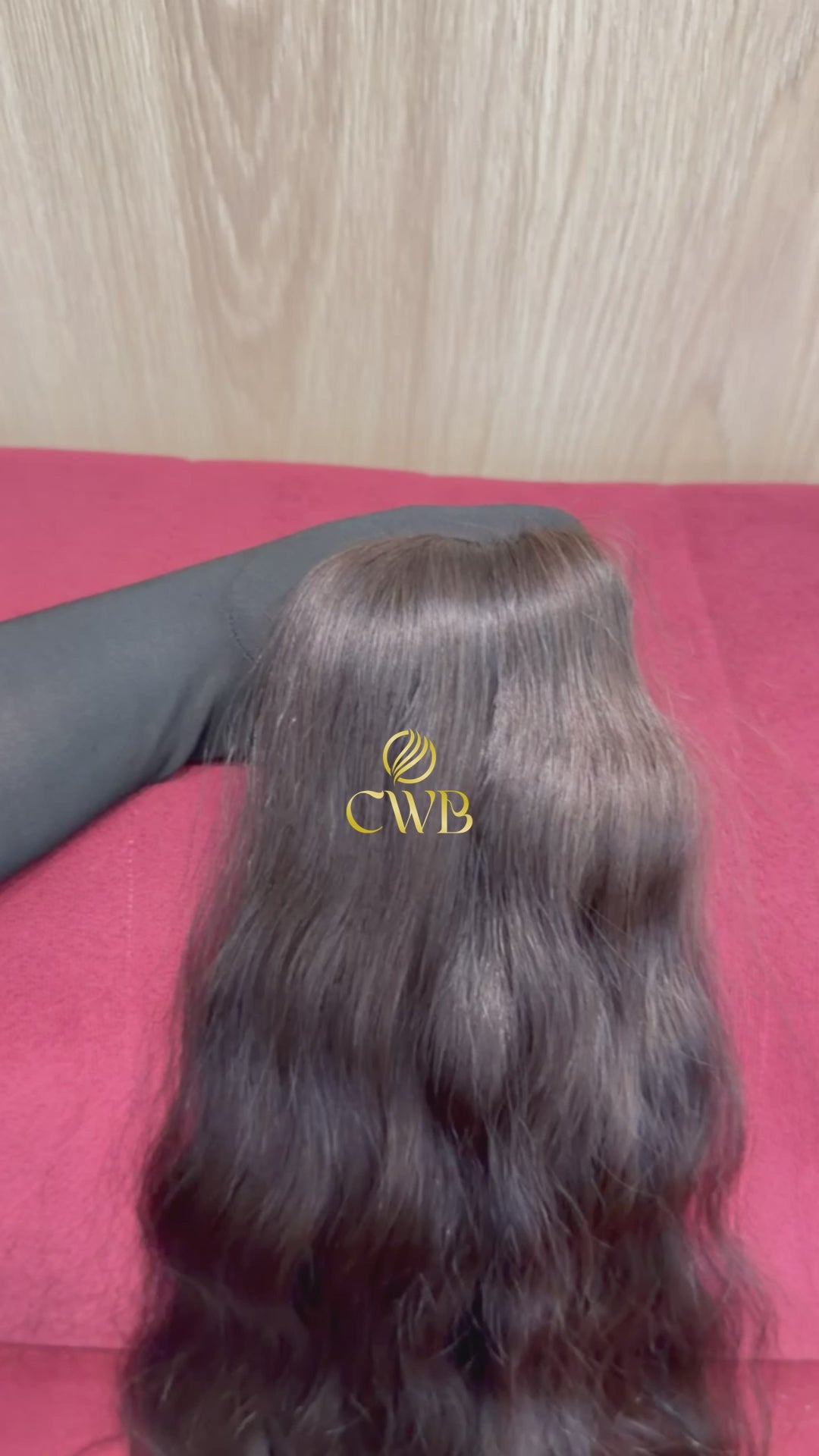 Cabelo Castanho Natural Médio 62cm 126g Brasileiro do Sul