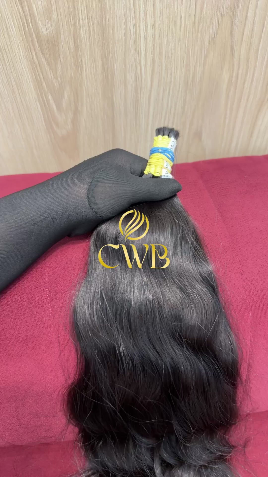 Cabelo Castanho Natural Escuro 62cm 106g Brasileiro do Sul
