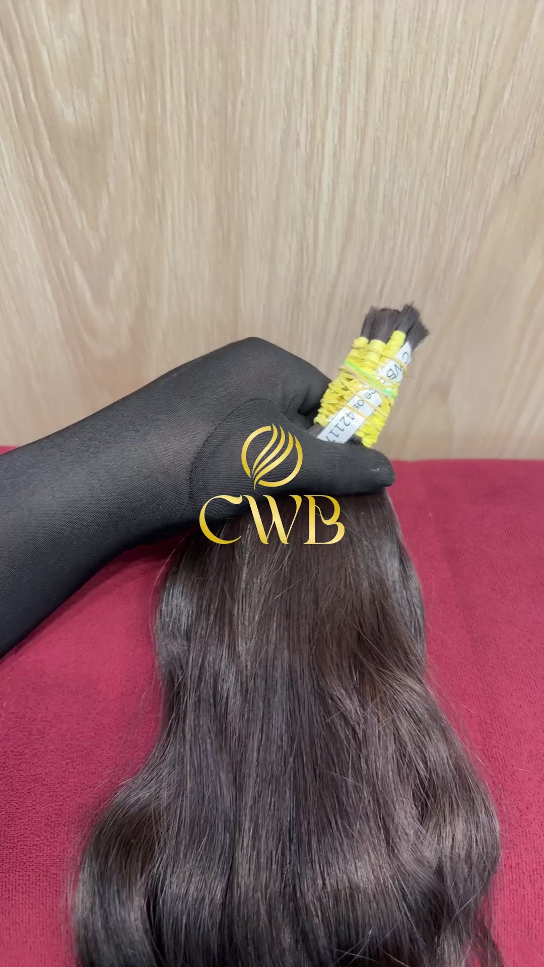Cabelo Castanho Natural Claro 41cm 87g Brasileiro do Sul