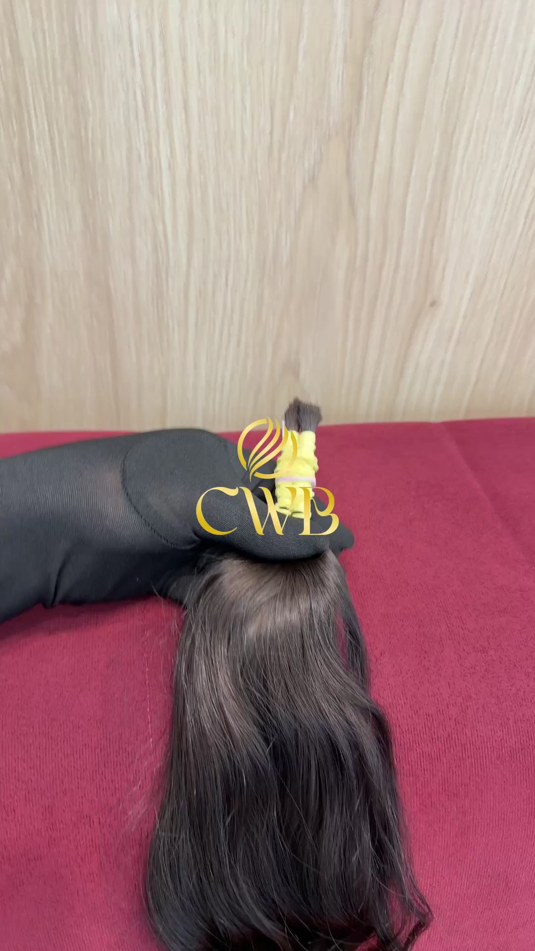 Cabelo Castanho Médio 43cm 36g Brasileiro do Sul