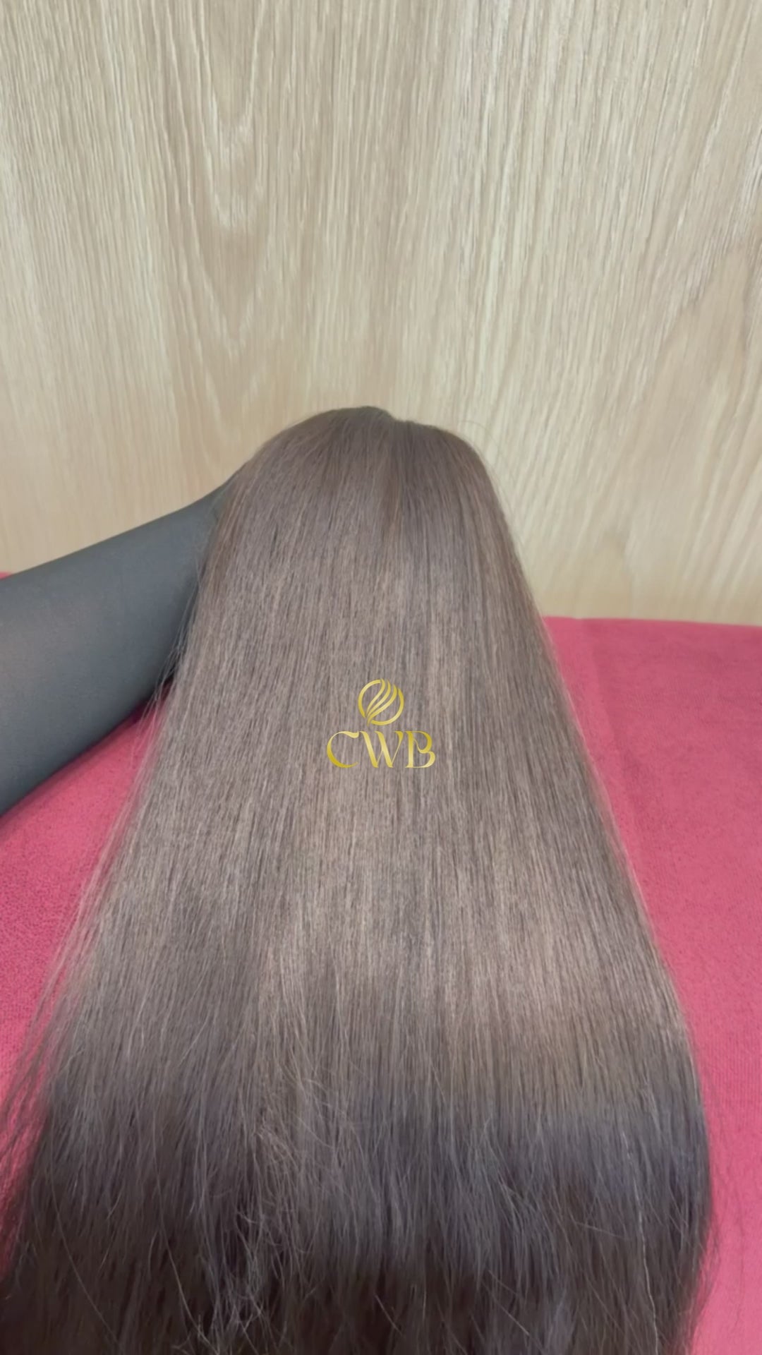 Cabelo Castanho Natural Claro 85cm 127g Brasileiro do Sul
