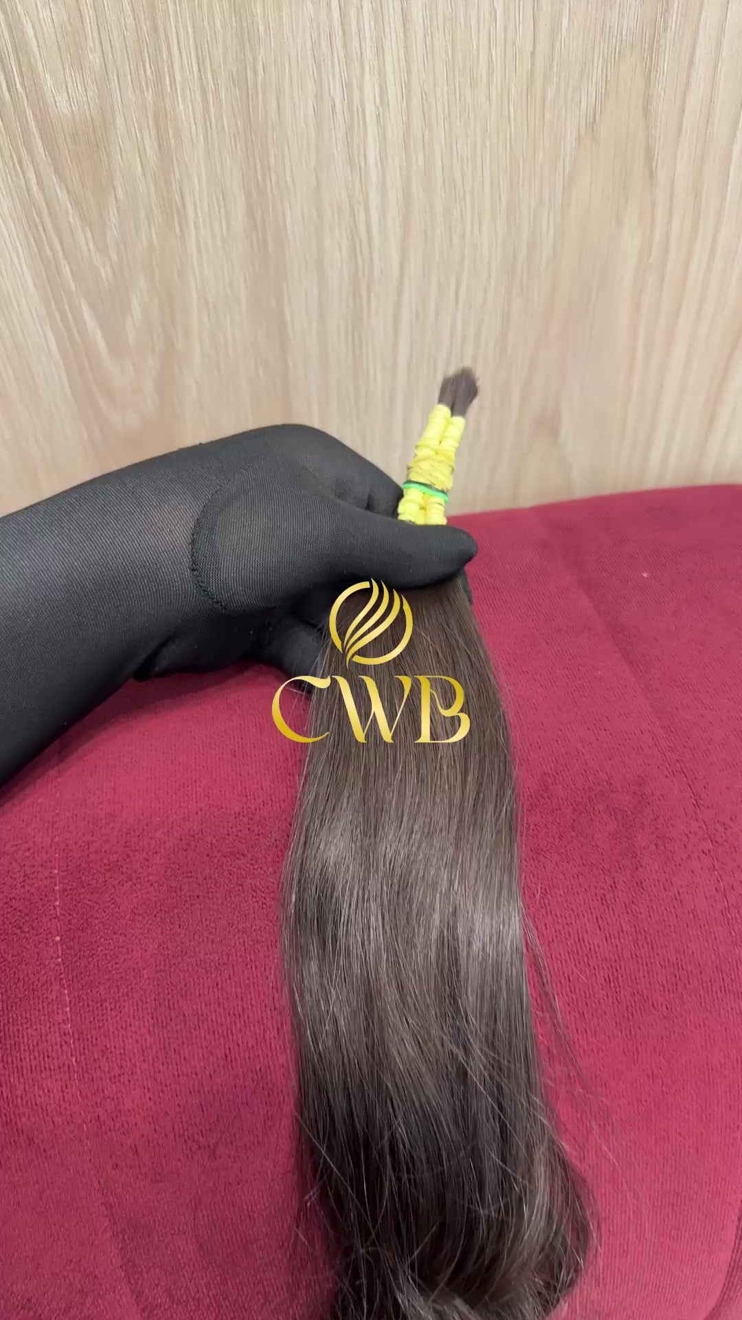 Cabelo Castanho Natural Médio 40cm 25g Brasileiro do Sul
