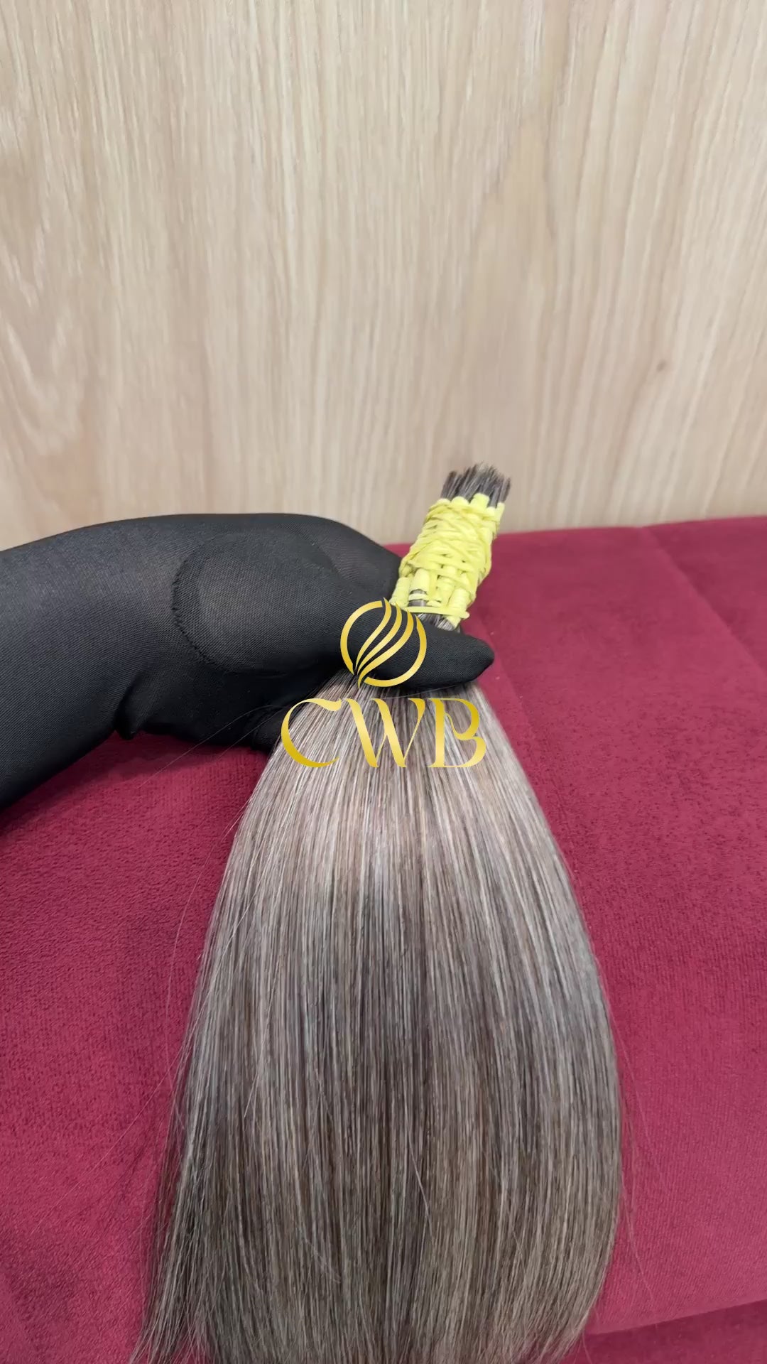 Cabelo Loiro Descolorido 41cm 73g Brasileiro do Sul