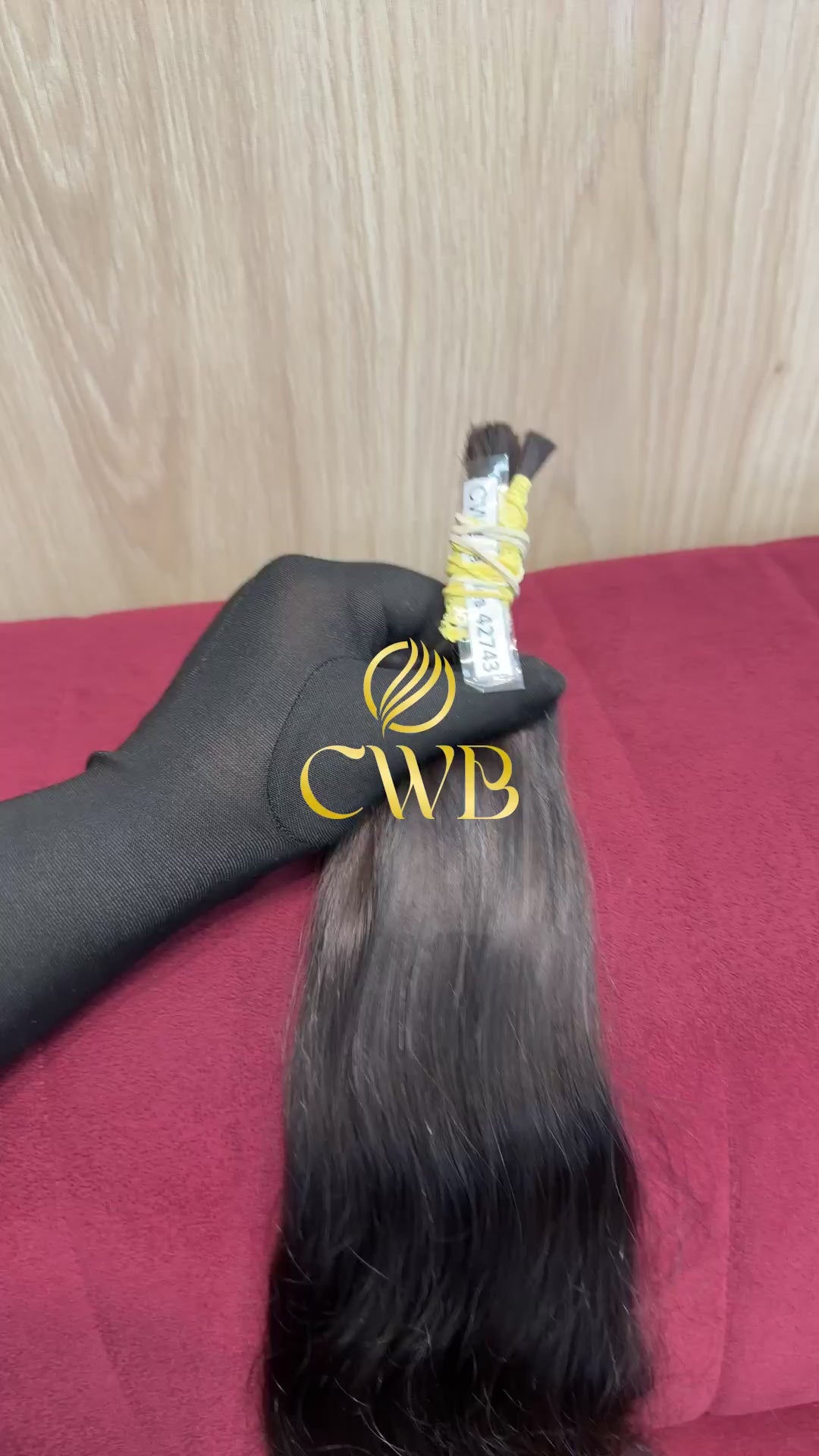 Cabelo Castanho Médio 49cm 53g Brasileiro do Sul