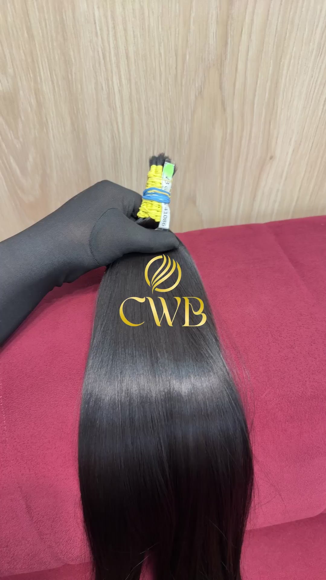 Cabelo Castanho Natural Escuro 63cm 107g Brasileiro do Sul