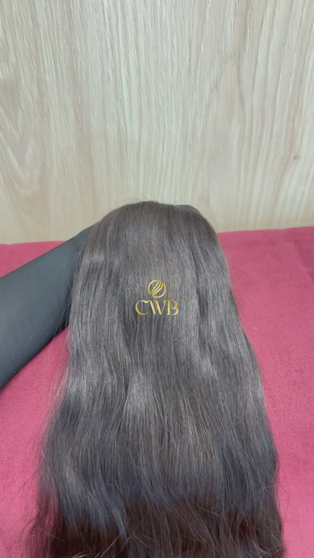 Cabelo Castanho Natural Médio 67cm 155g Brasileiro do Sul