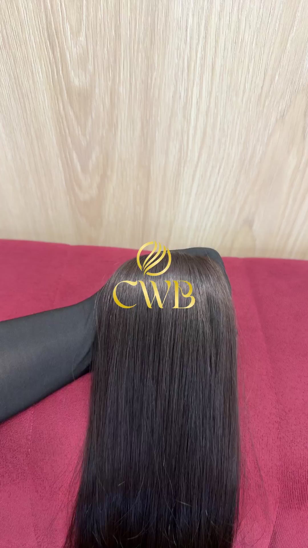 Cabelo Castanho Claro 53cm 94g Brasileiro do Sul