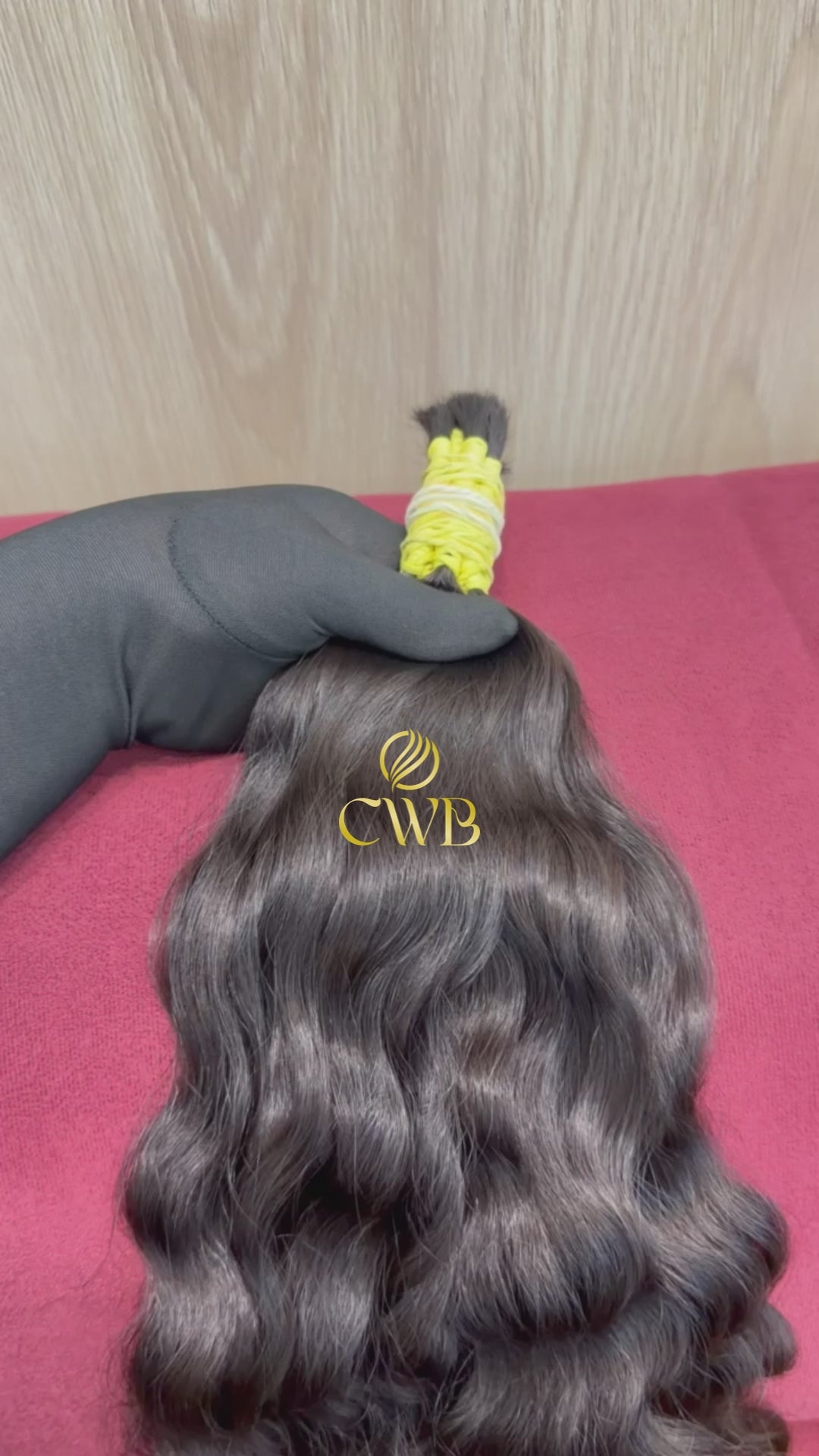 Cabelo Castanho Natural Escuro 50cm 126g Brasileiro do Sul