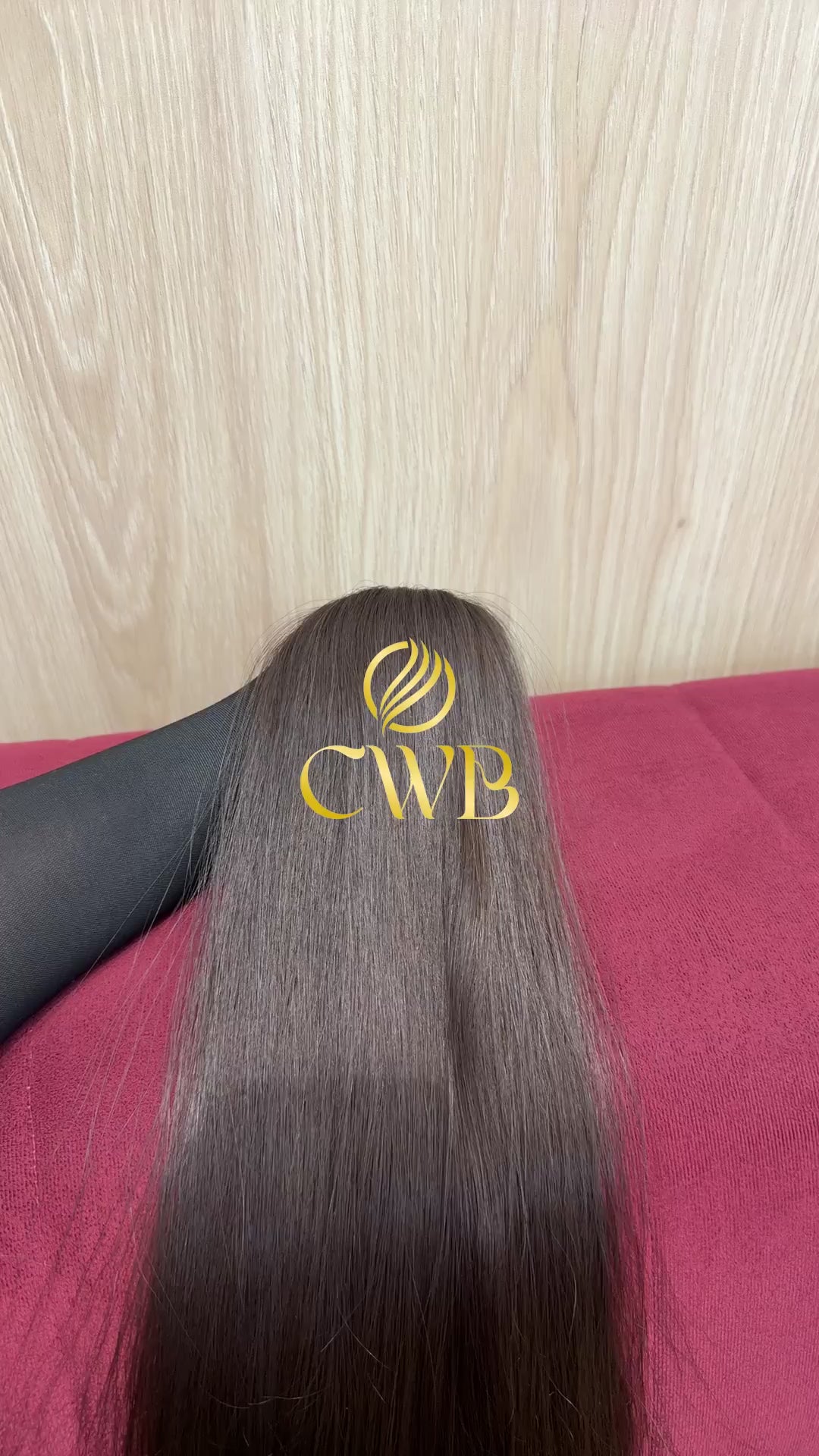 Cabelo Castanho Natural Claro 65cm 102g Brasileiro do Sul